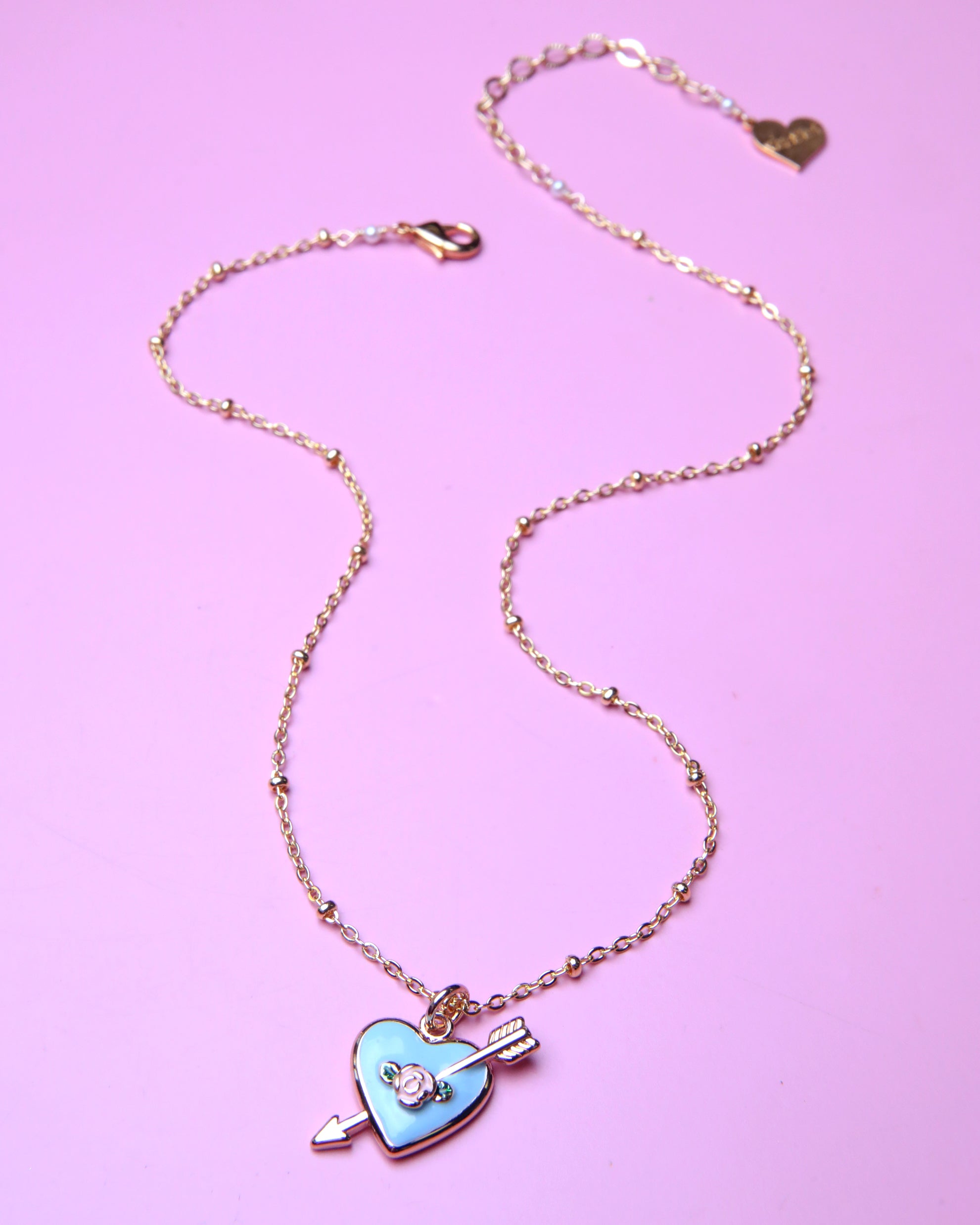 Cupid Rose Necklace