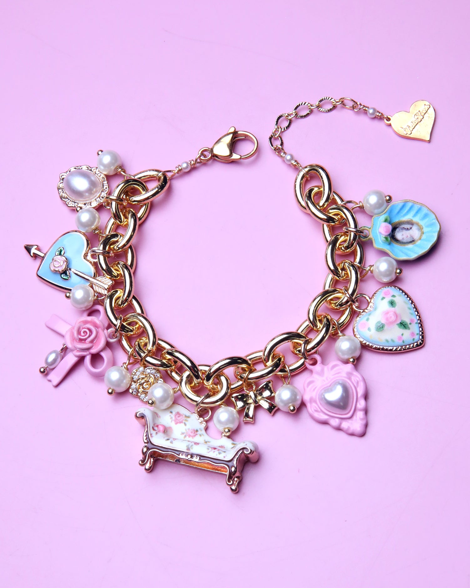 Doll House Charm Bracelet