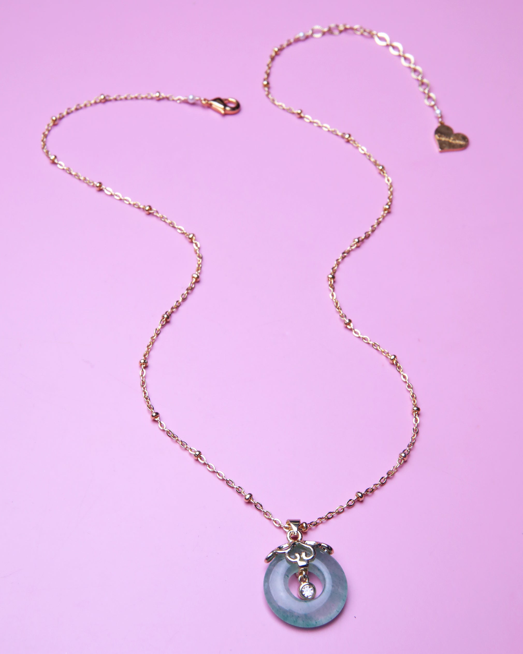 Inner Sparkle Jade Necklace
