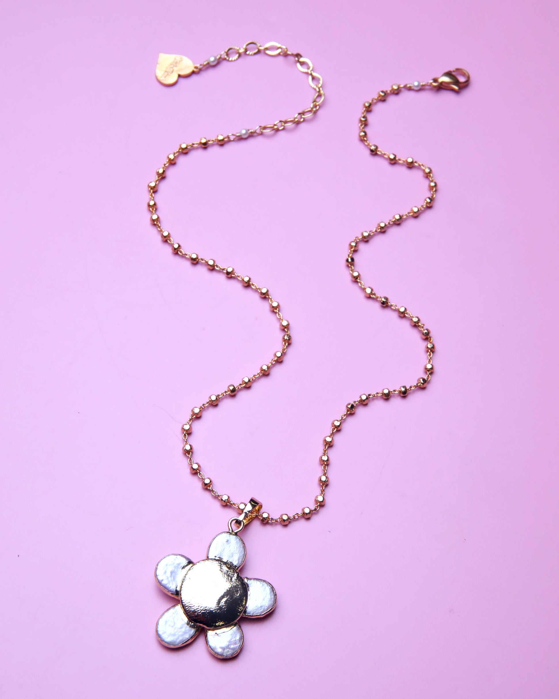 Pearl Flower Necklace