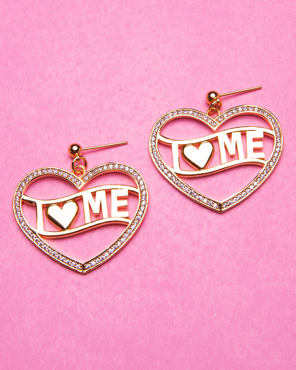 I Love Me Earrings