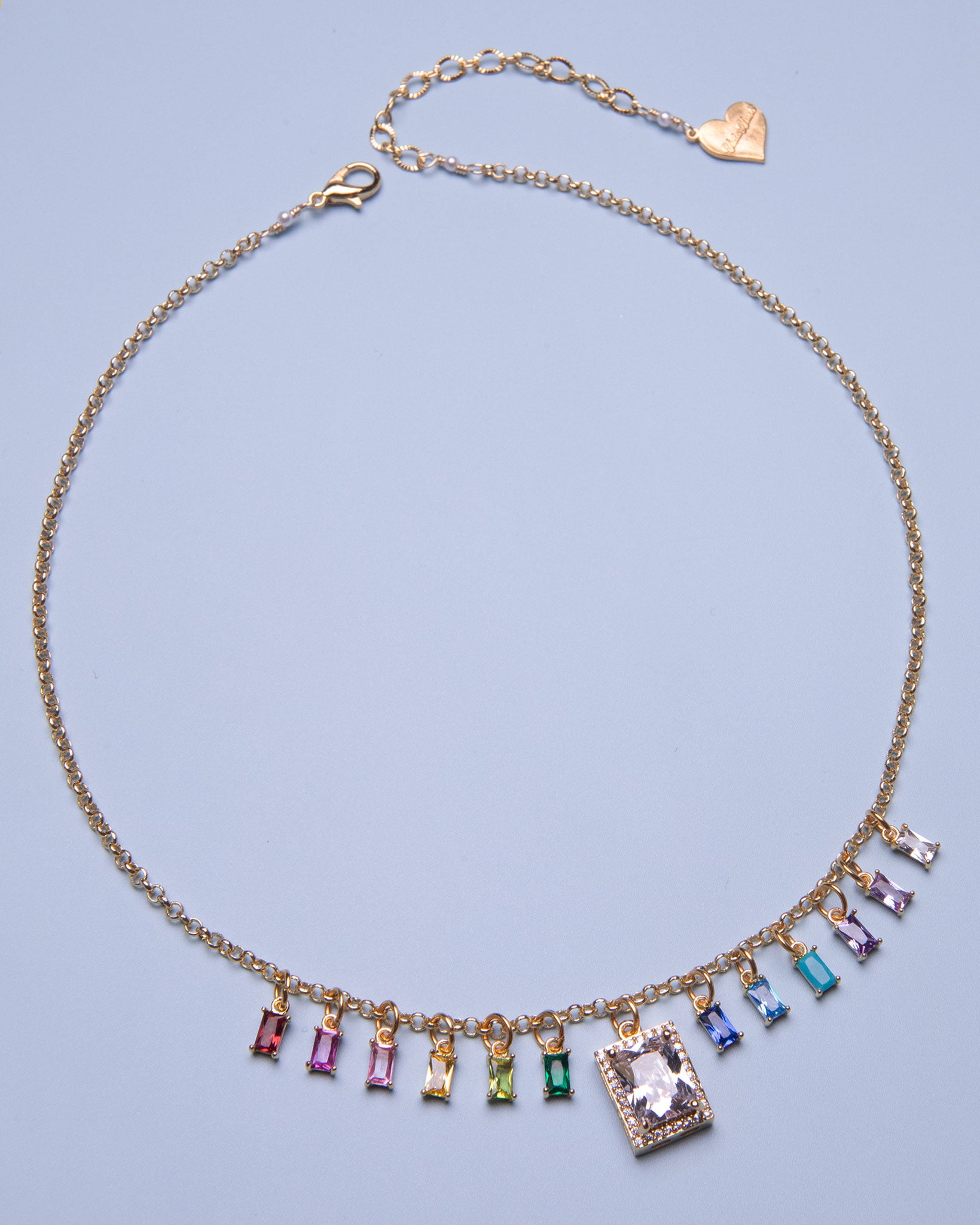 Baguette Kaleidoscope Necklace