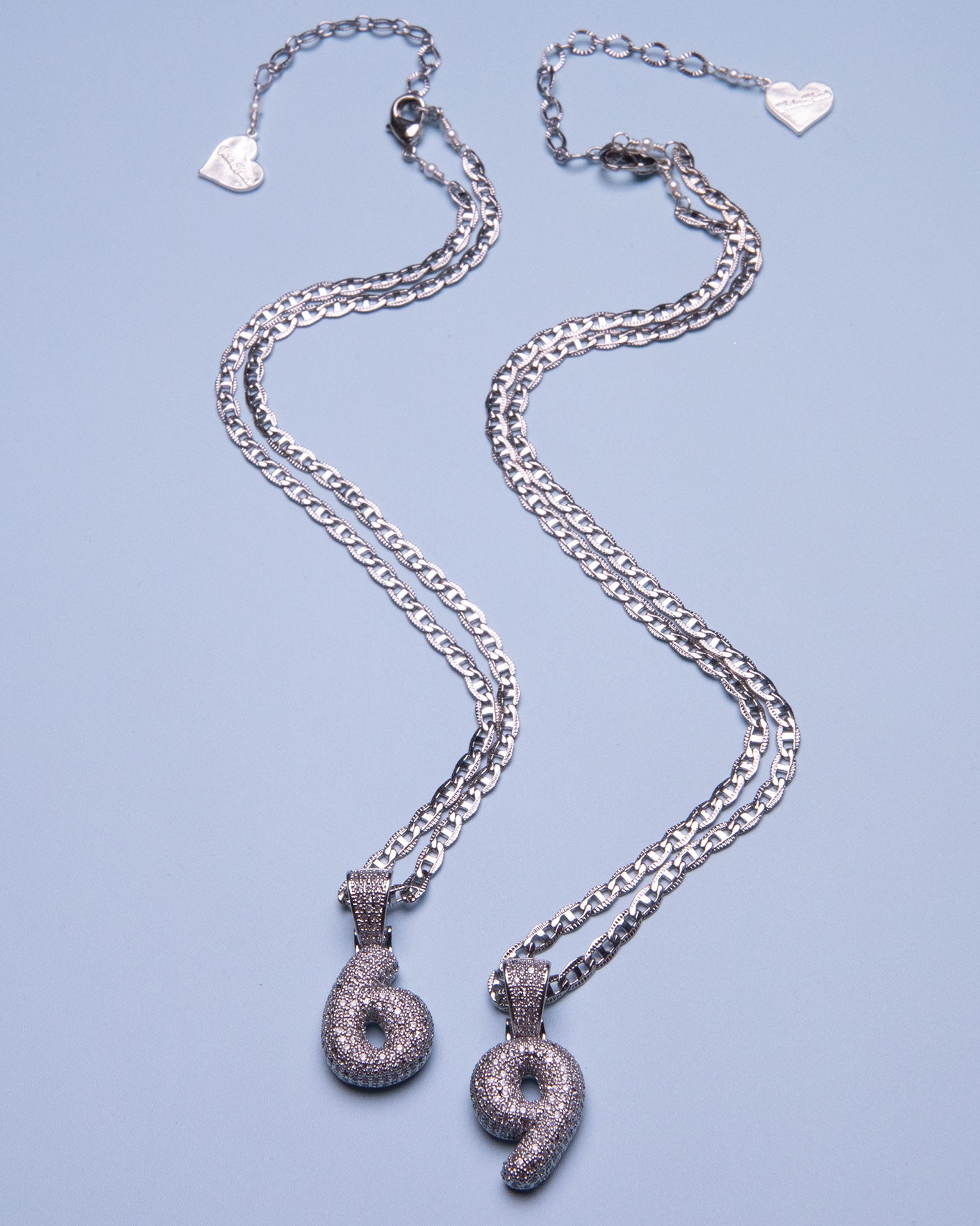 Bubble Number Necklace