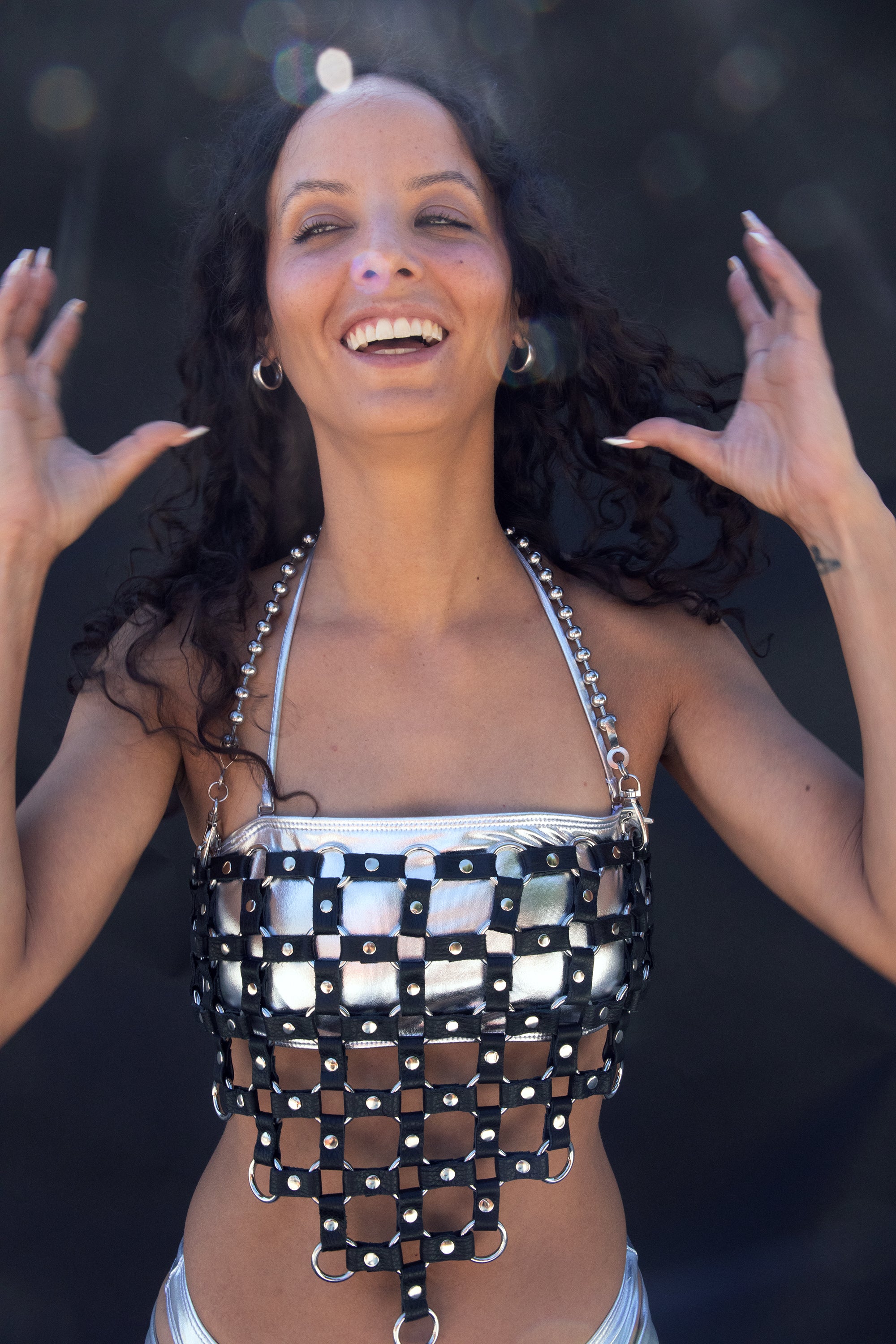 Chain Reaction Halter Top