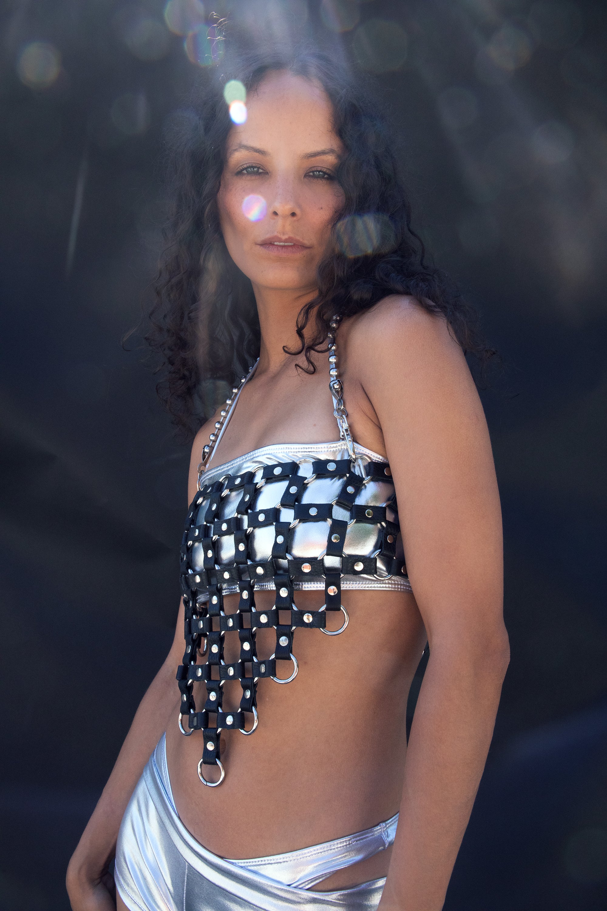 Chain Reaction Halter Top