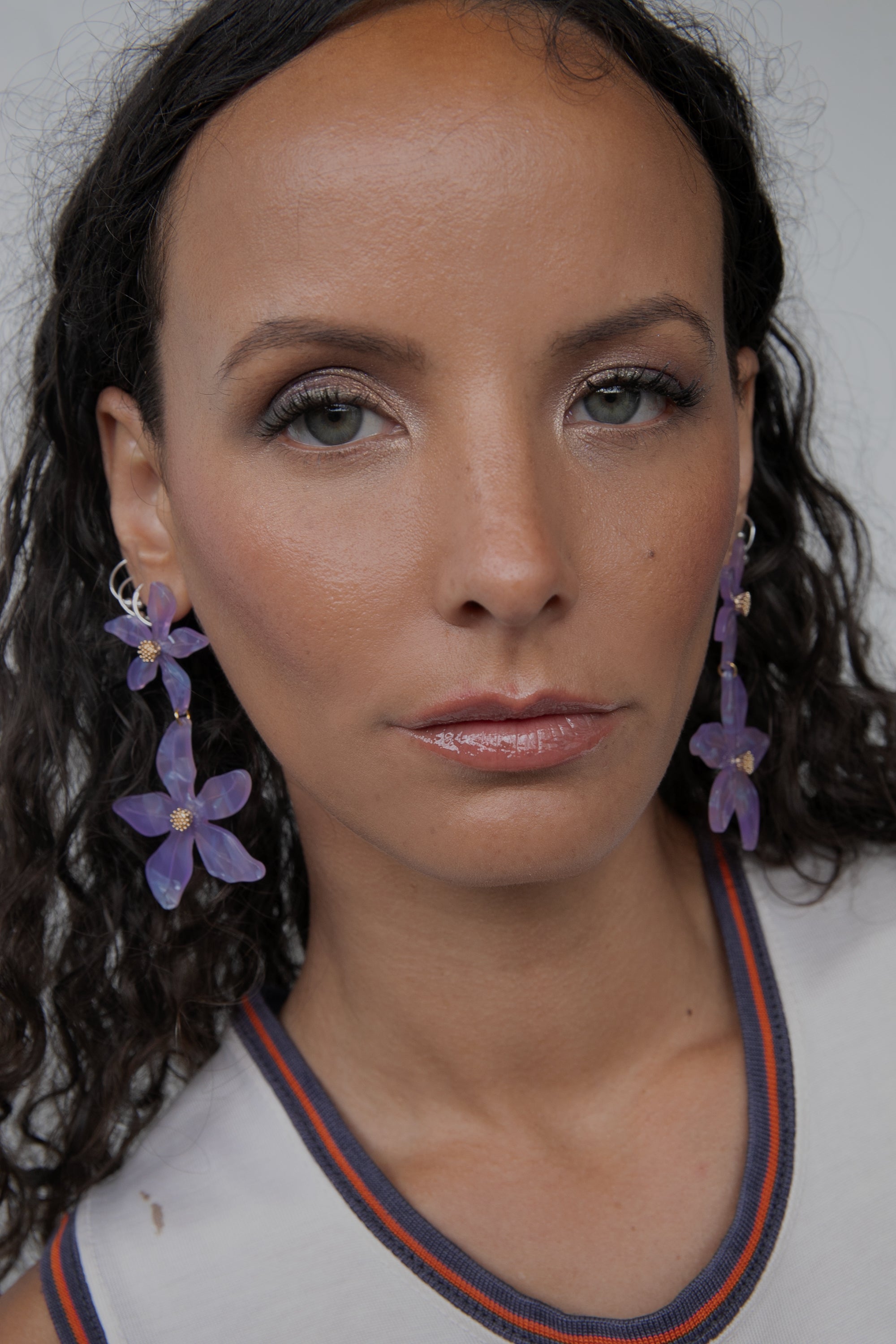 Orchid Earrings