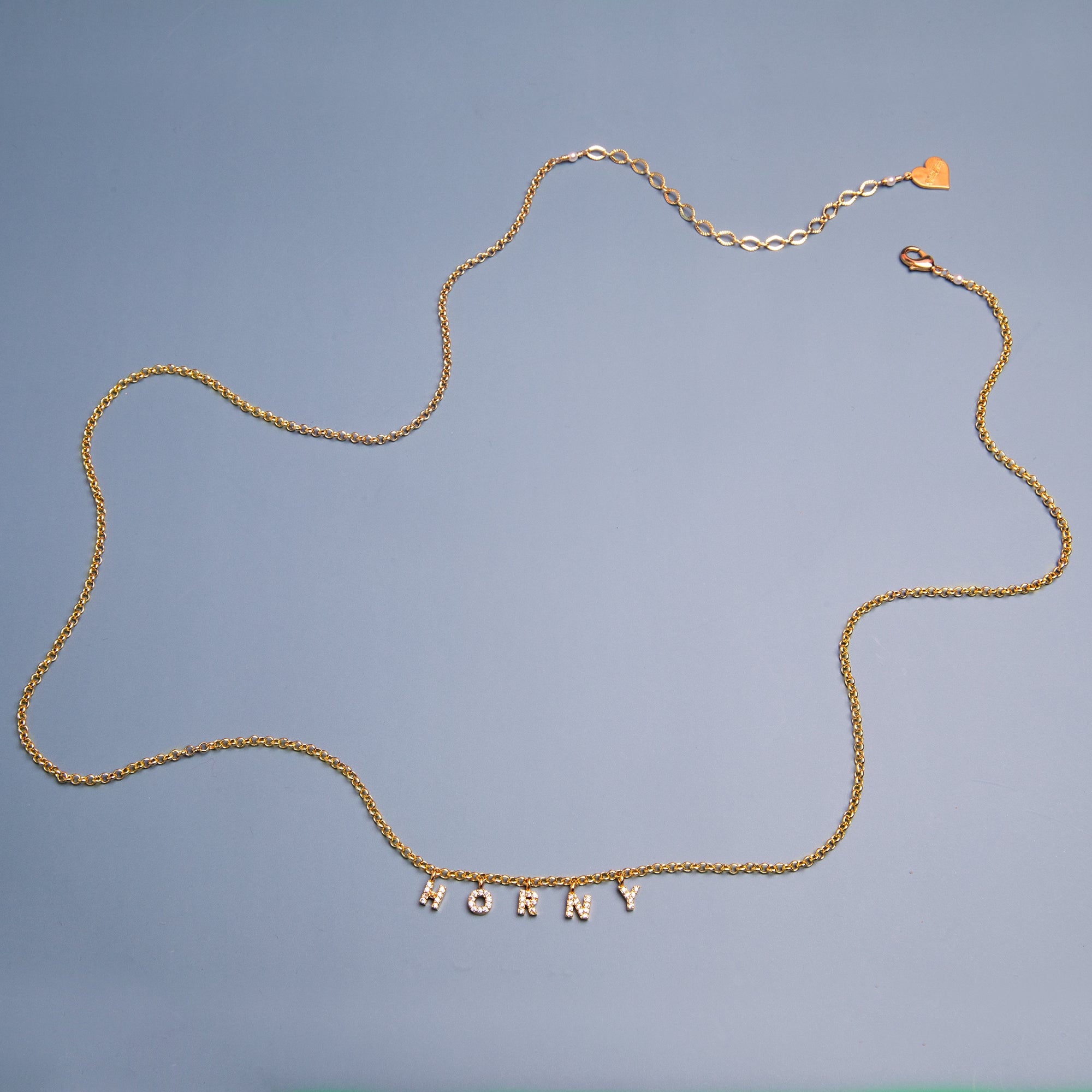 Dainty Custom Letter Belly Chain