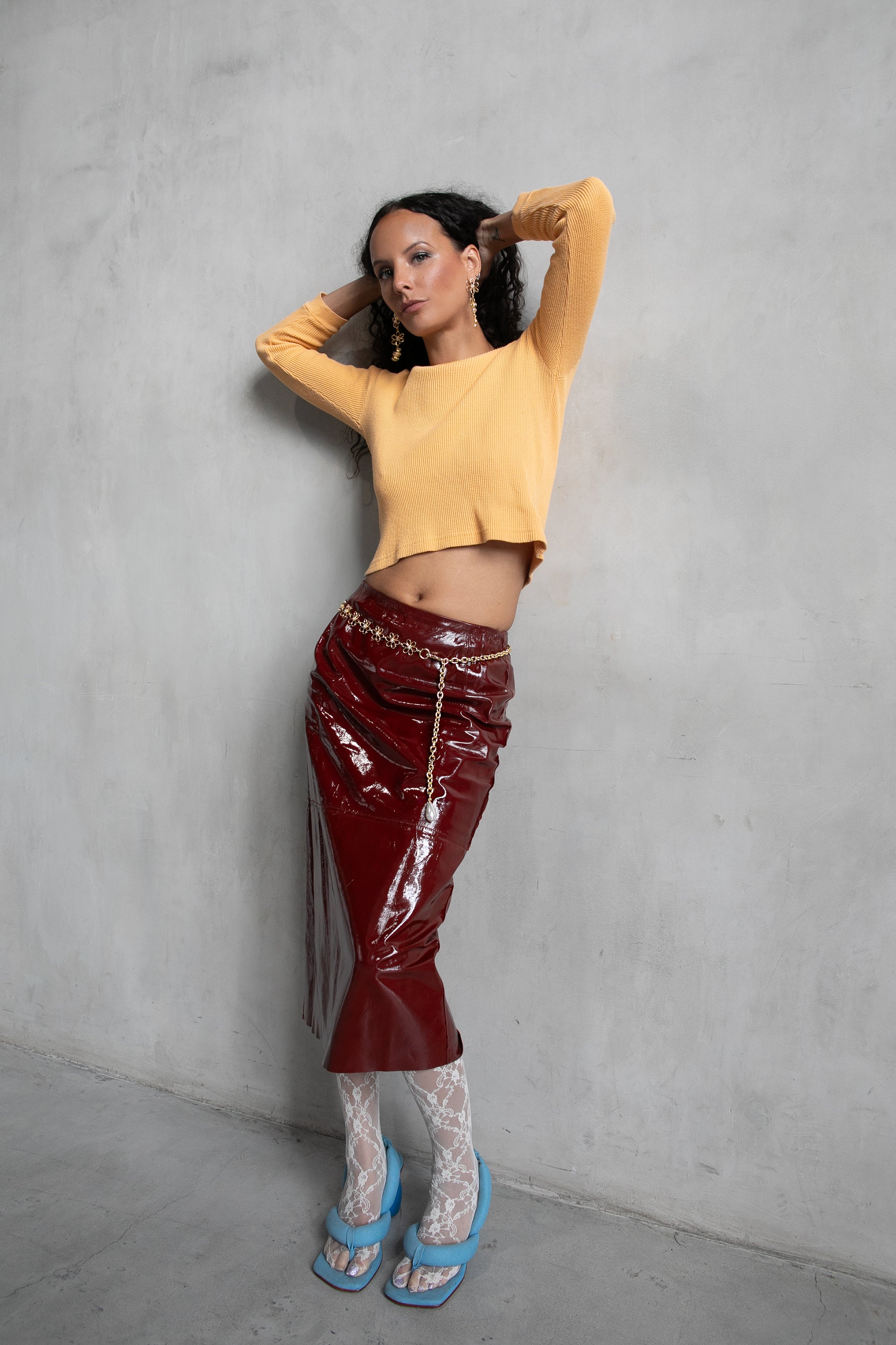 Golden Daisy Earrings