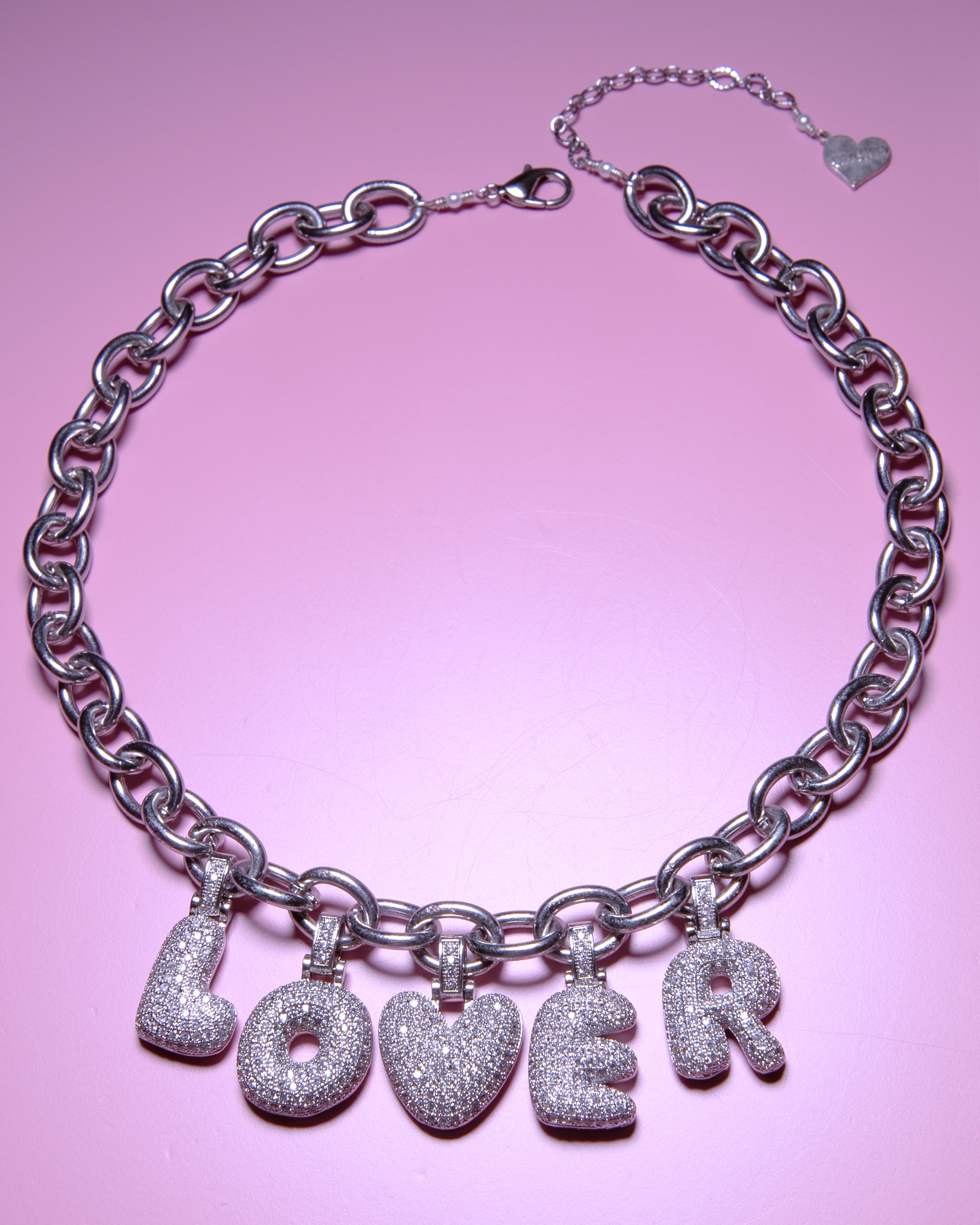 Custom Word Alphabet Cereal Necklace