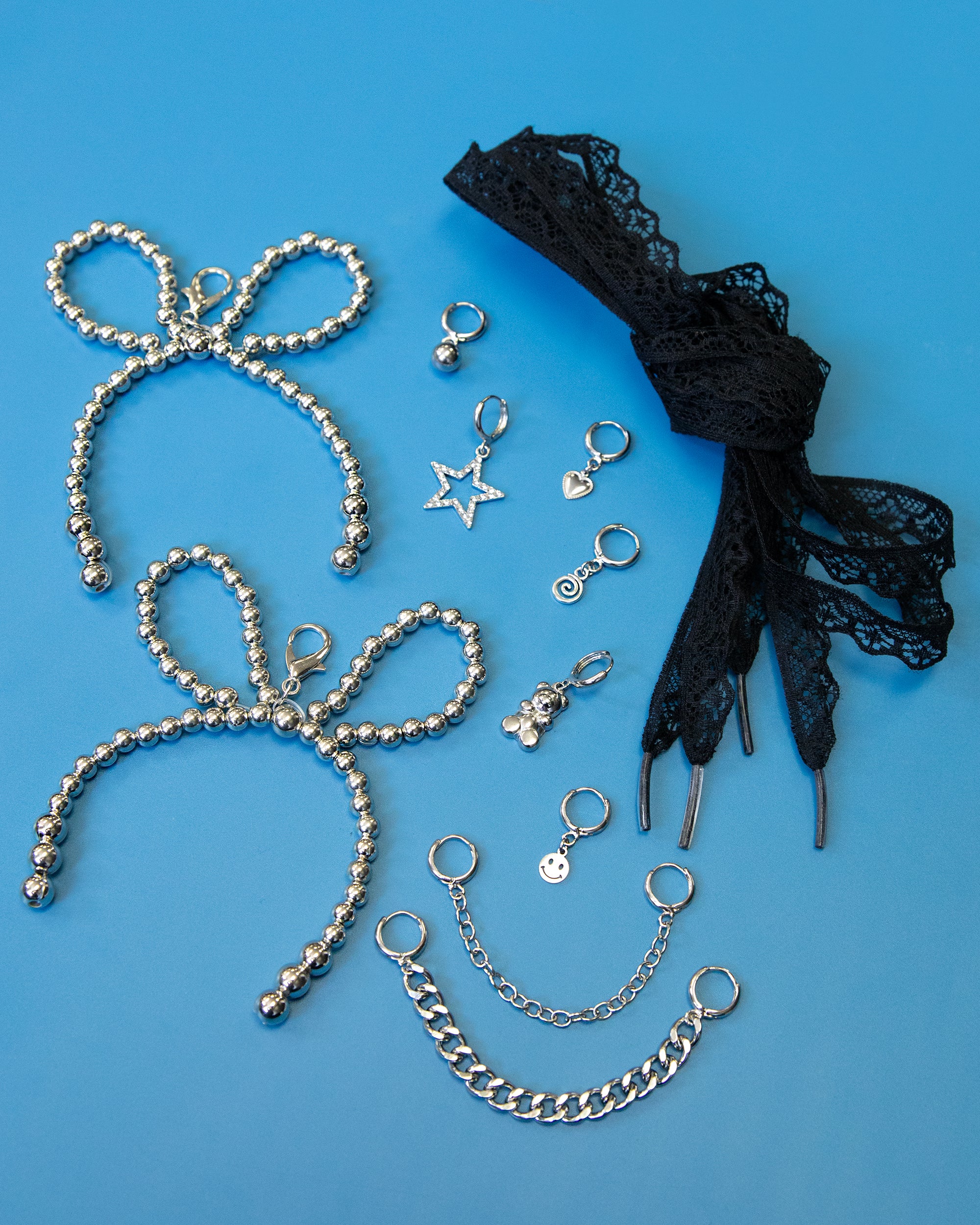 Midnight Lace-Up Shoelery Kit