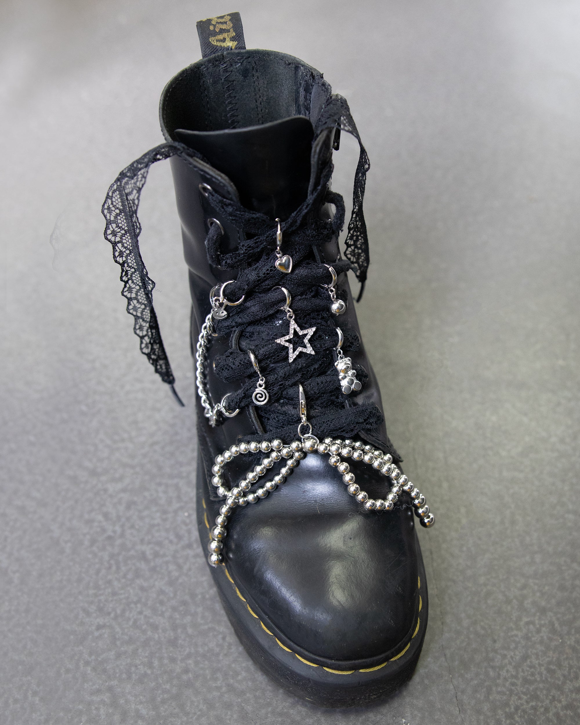 Midnight Lace-Up Shoelery Kit