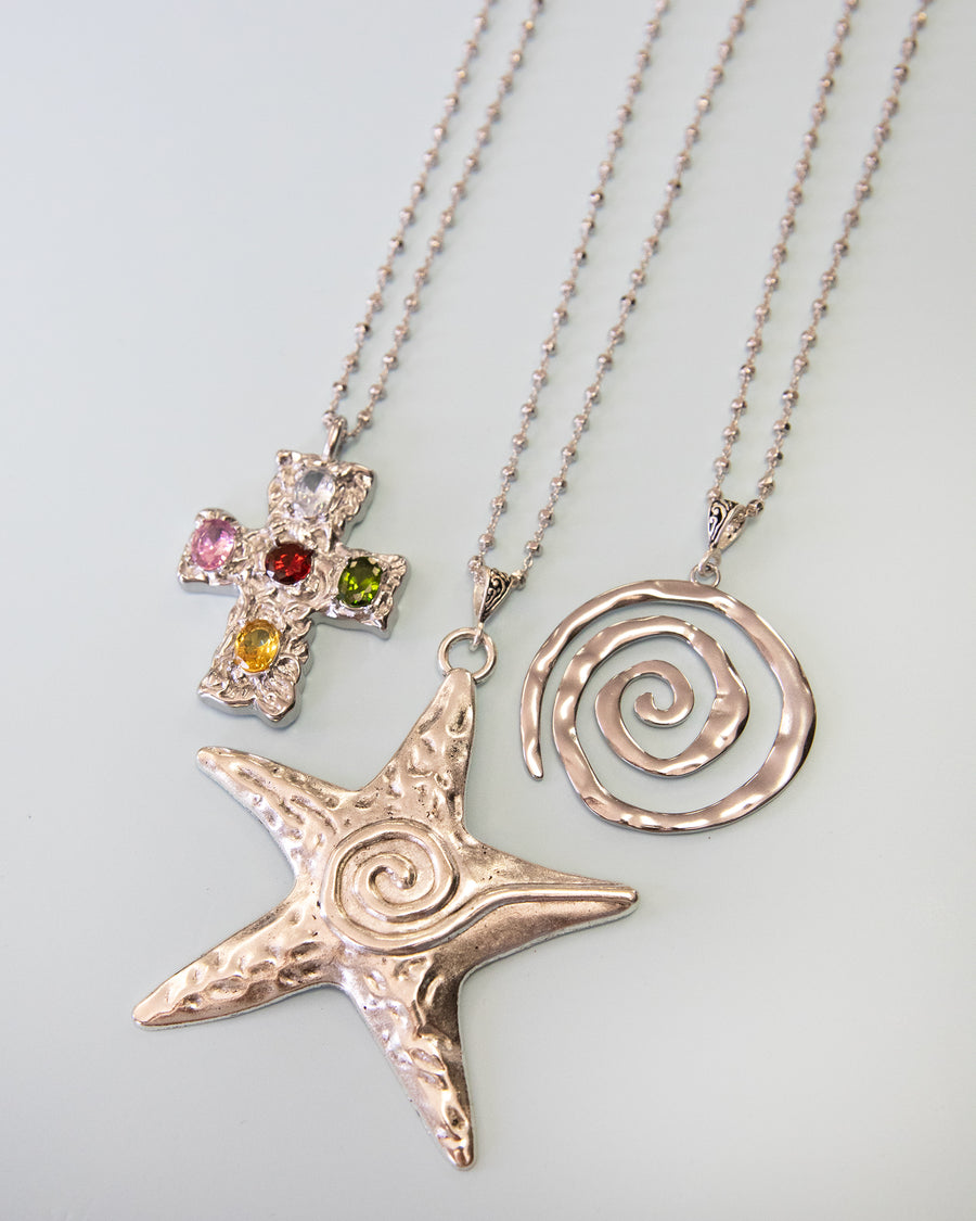 Starfish Swirl Necklace
