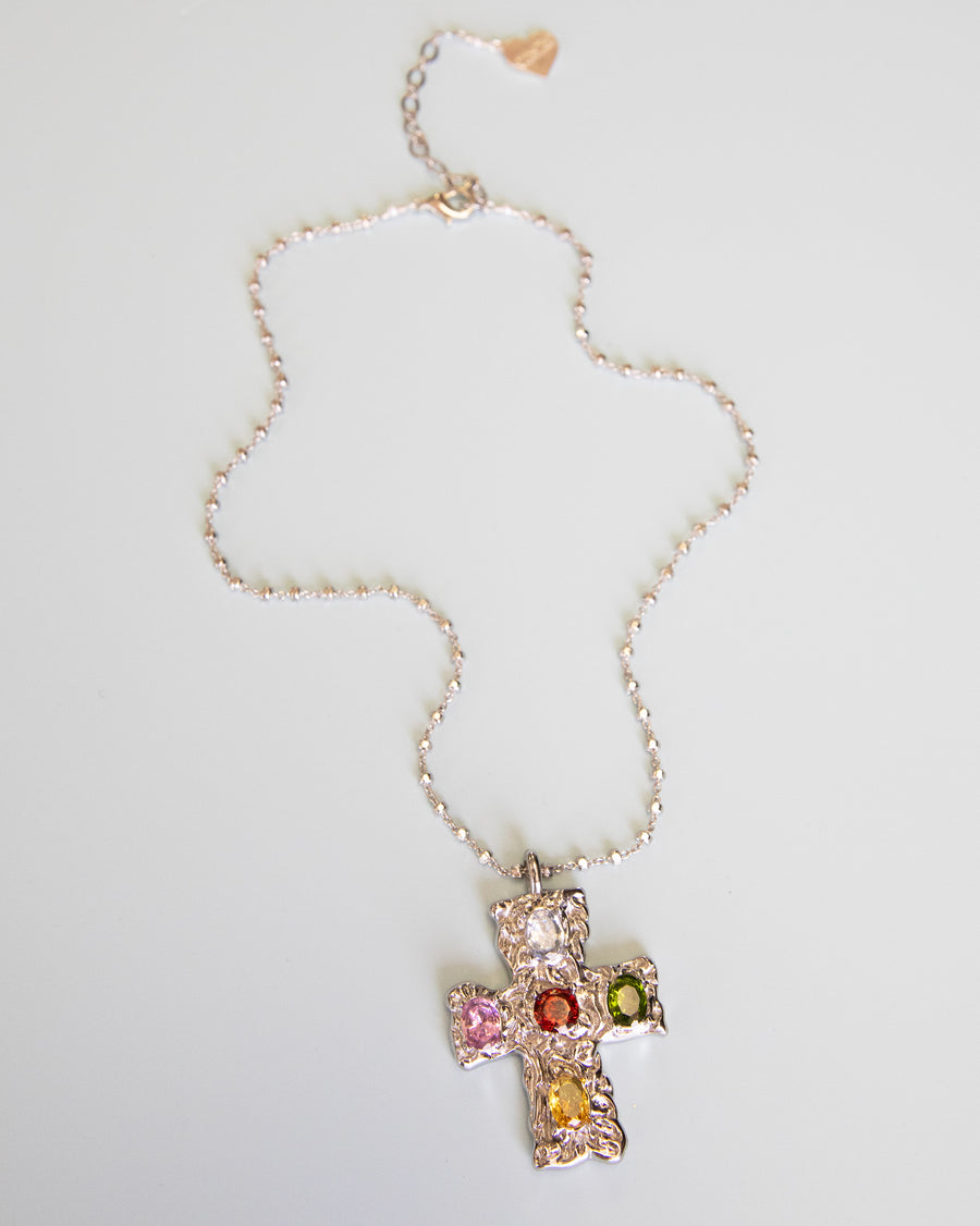 Belvedere Cross Necklace