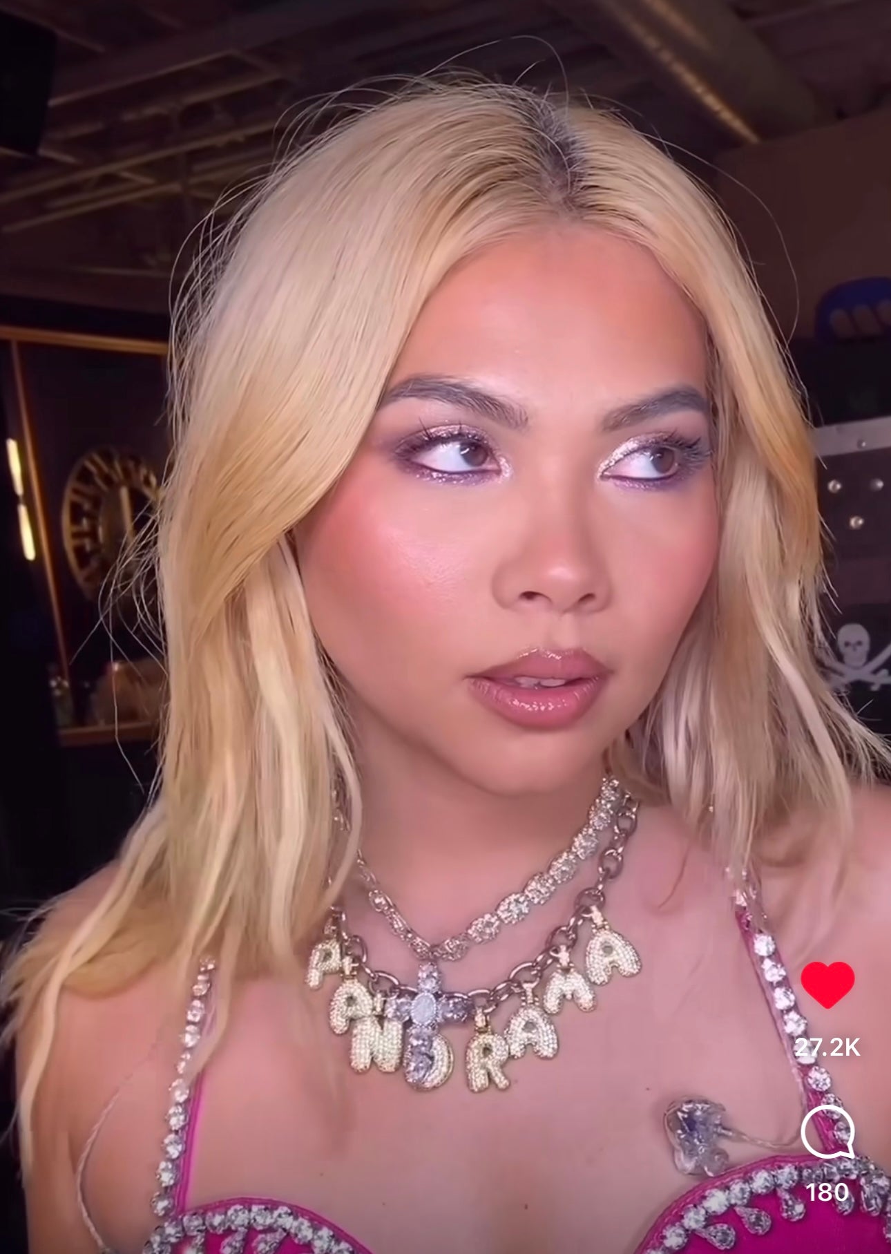 Custom Word Alphabet Cereal Necklace