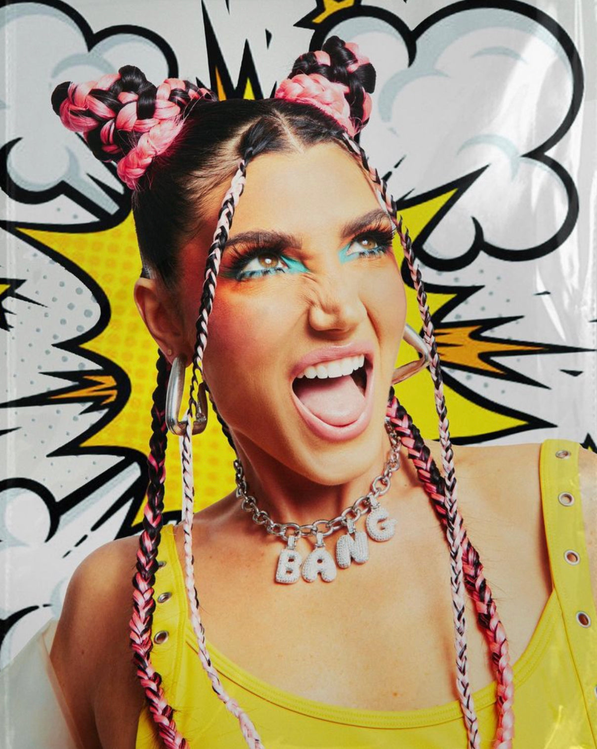 Custom Word Alphabet Cereal Necklace