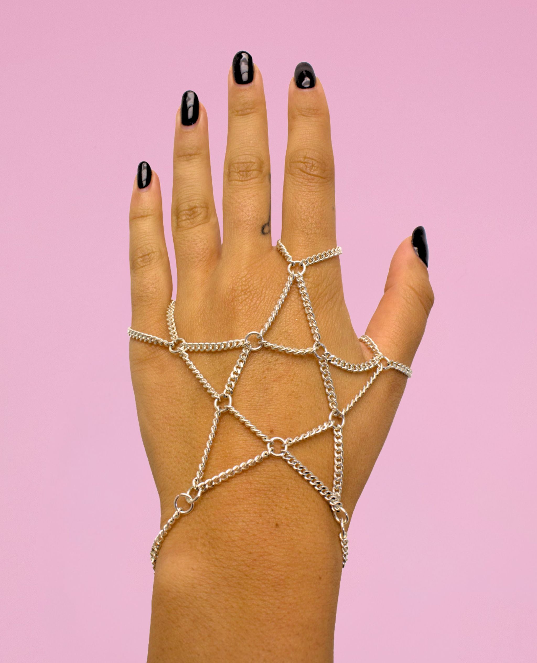 Pentagram Hand Chain