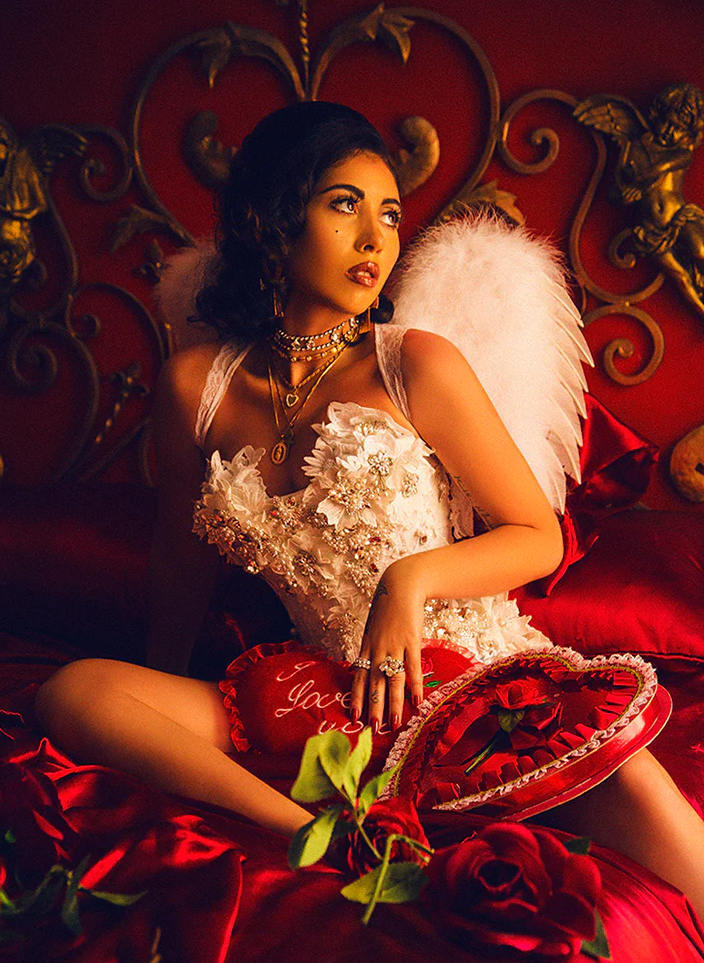 Sparkly Guadalupe Necklace