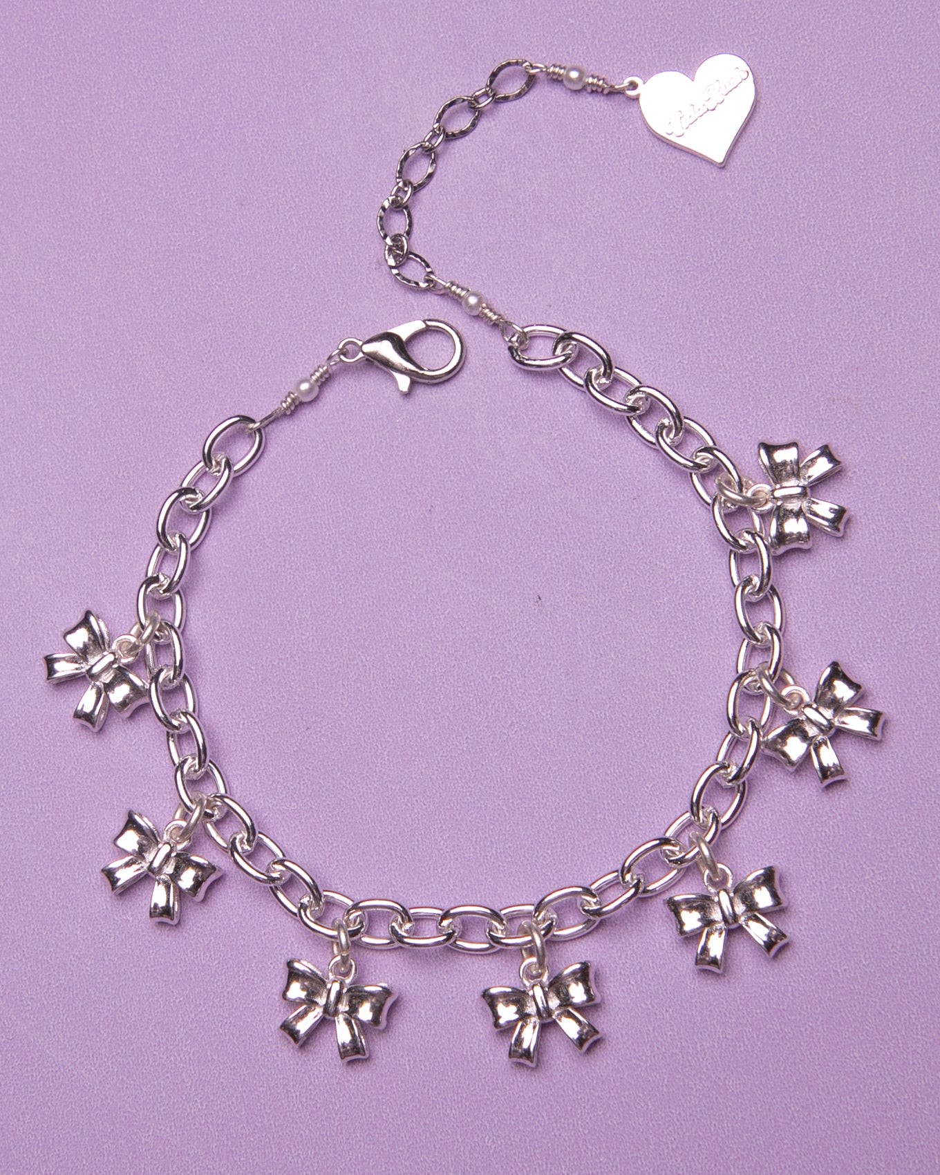 Mini Bow Charm Bracelet