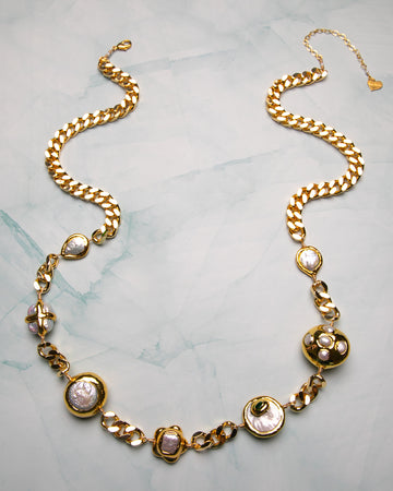 Pearl Treasure Belly Chain