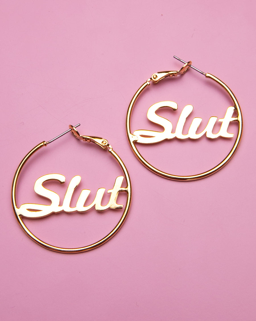 Slut Earrings