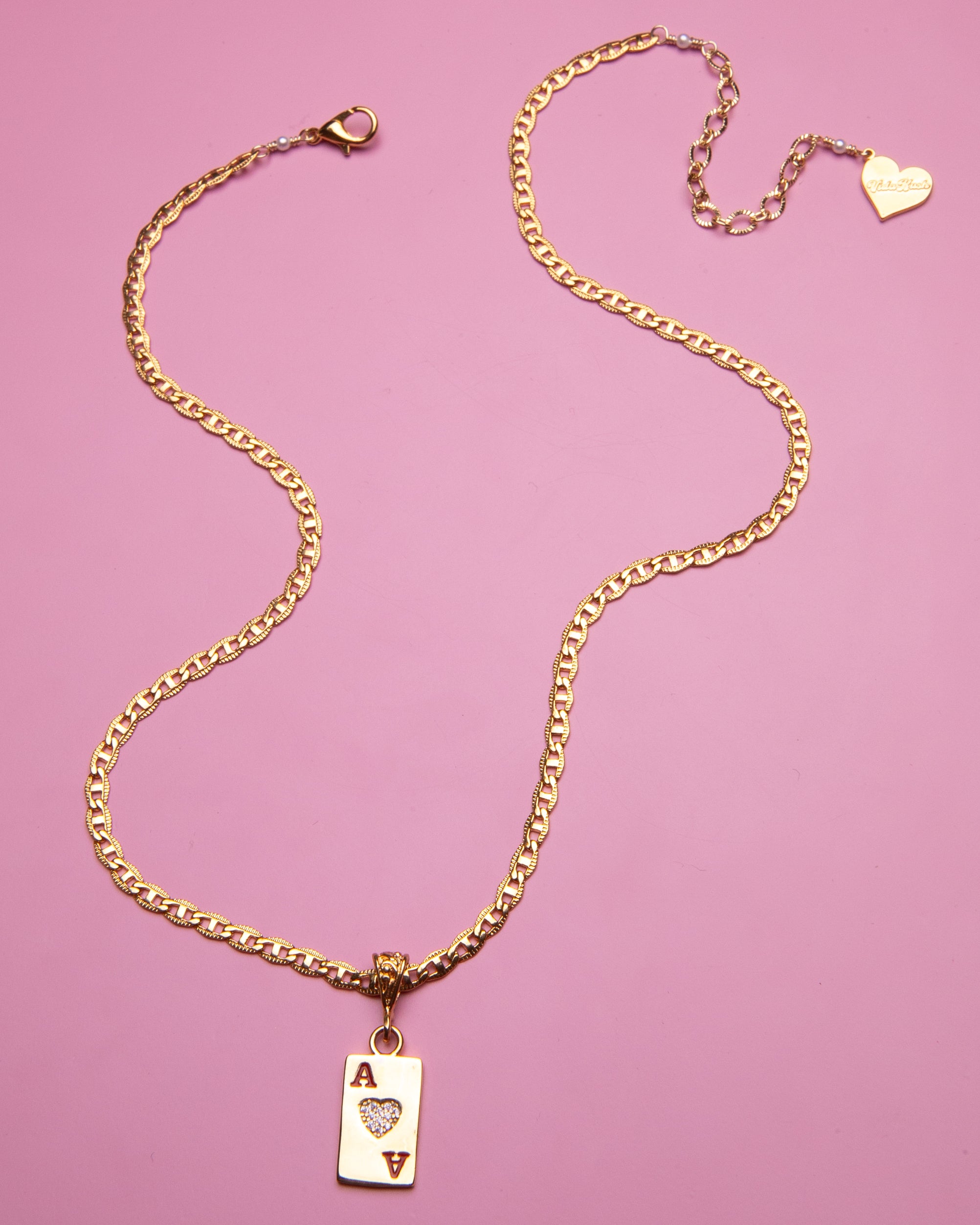 Ace of Hearts Necklace