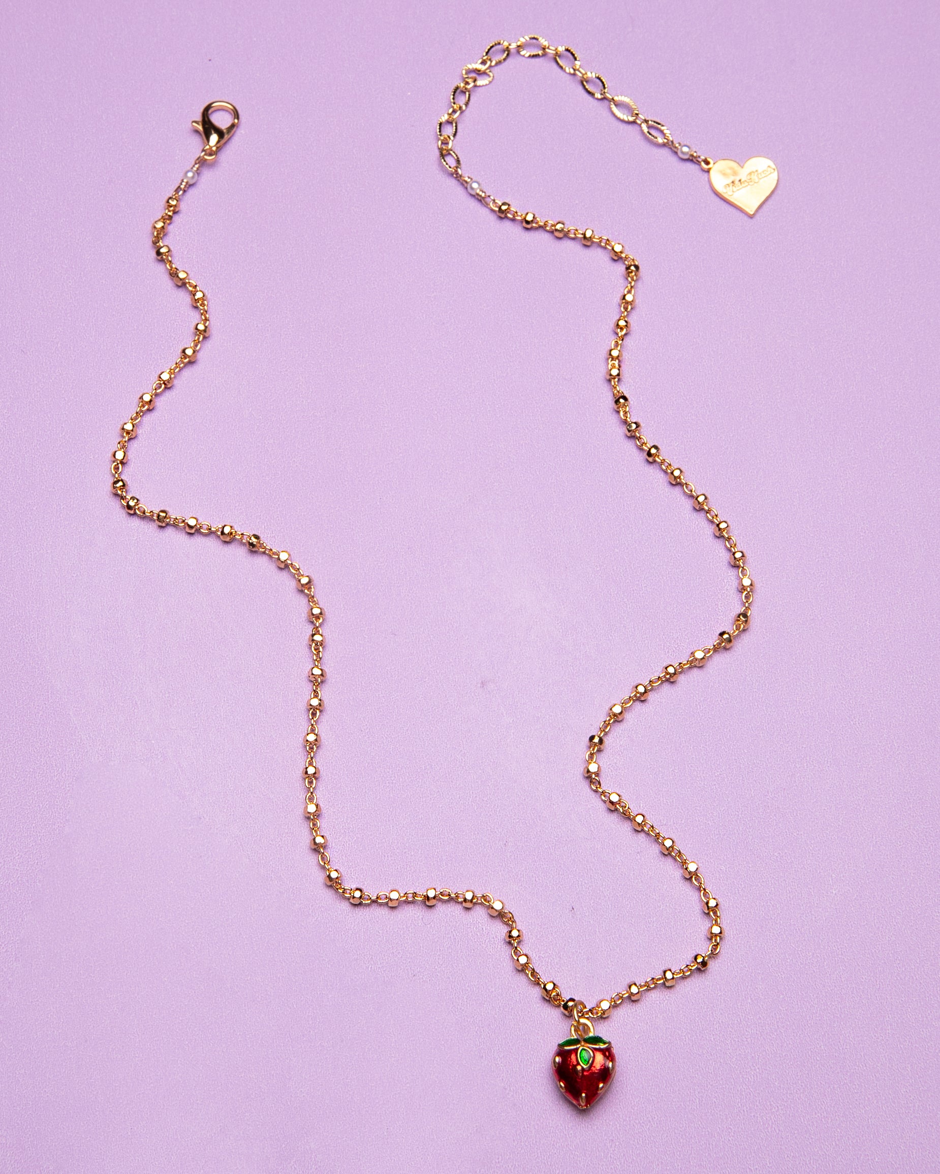 Strawberry Girl Necklace