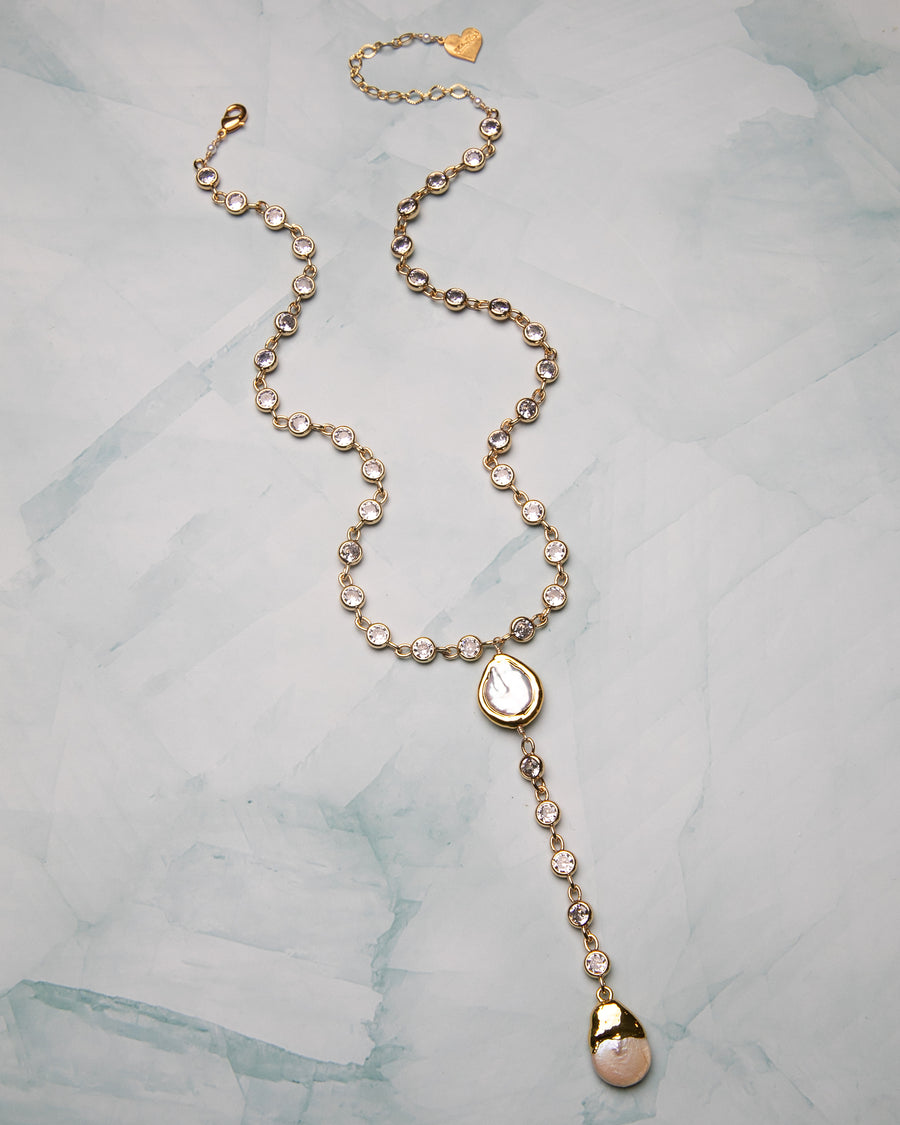 Teardrop Pearl Rosary