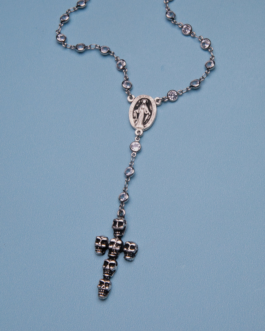 Skull Cross Rosary