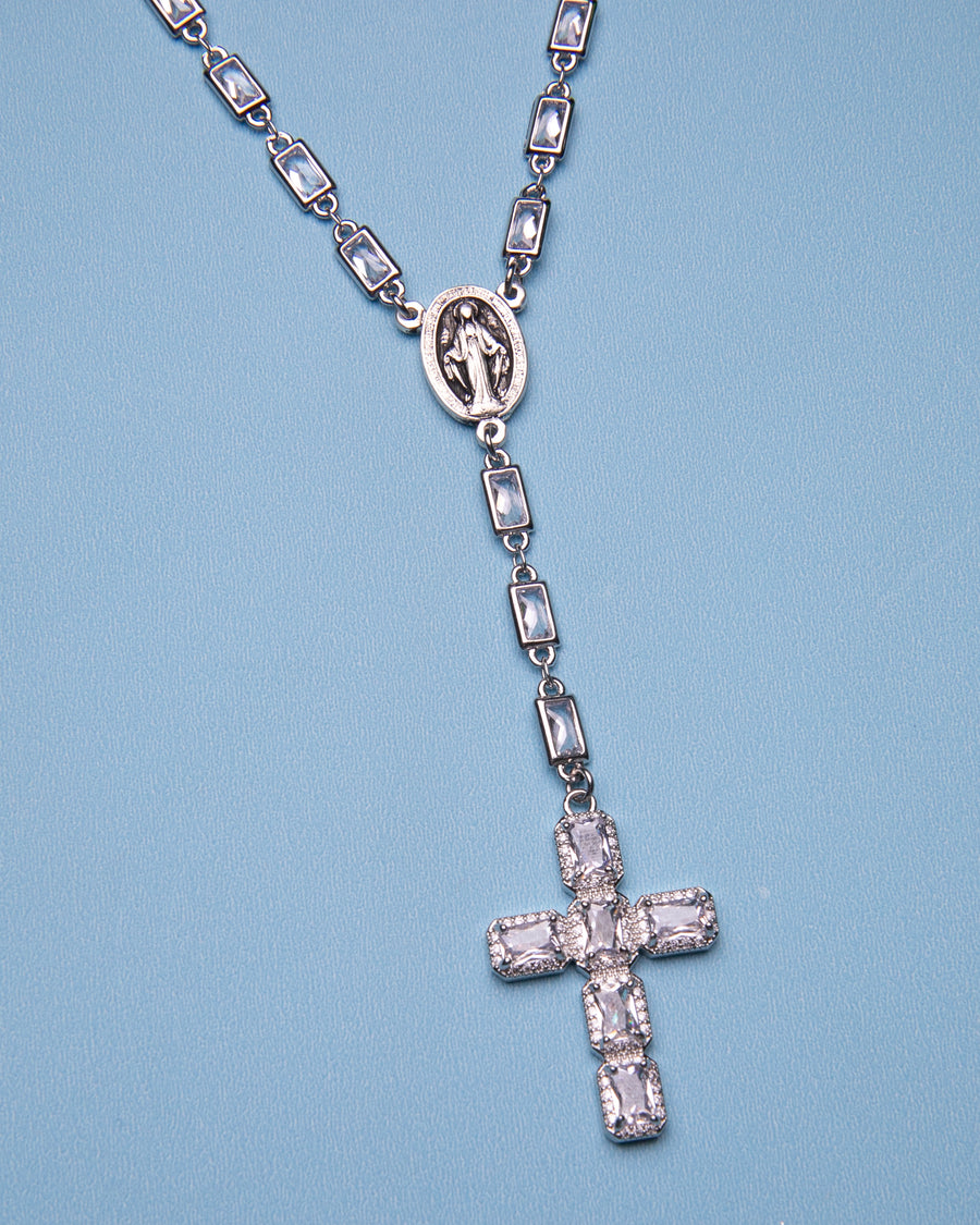 Rectangle Prism Icy Rosary
