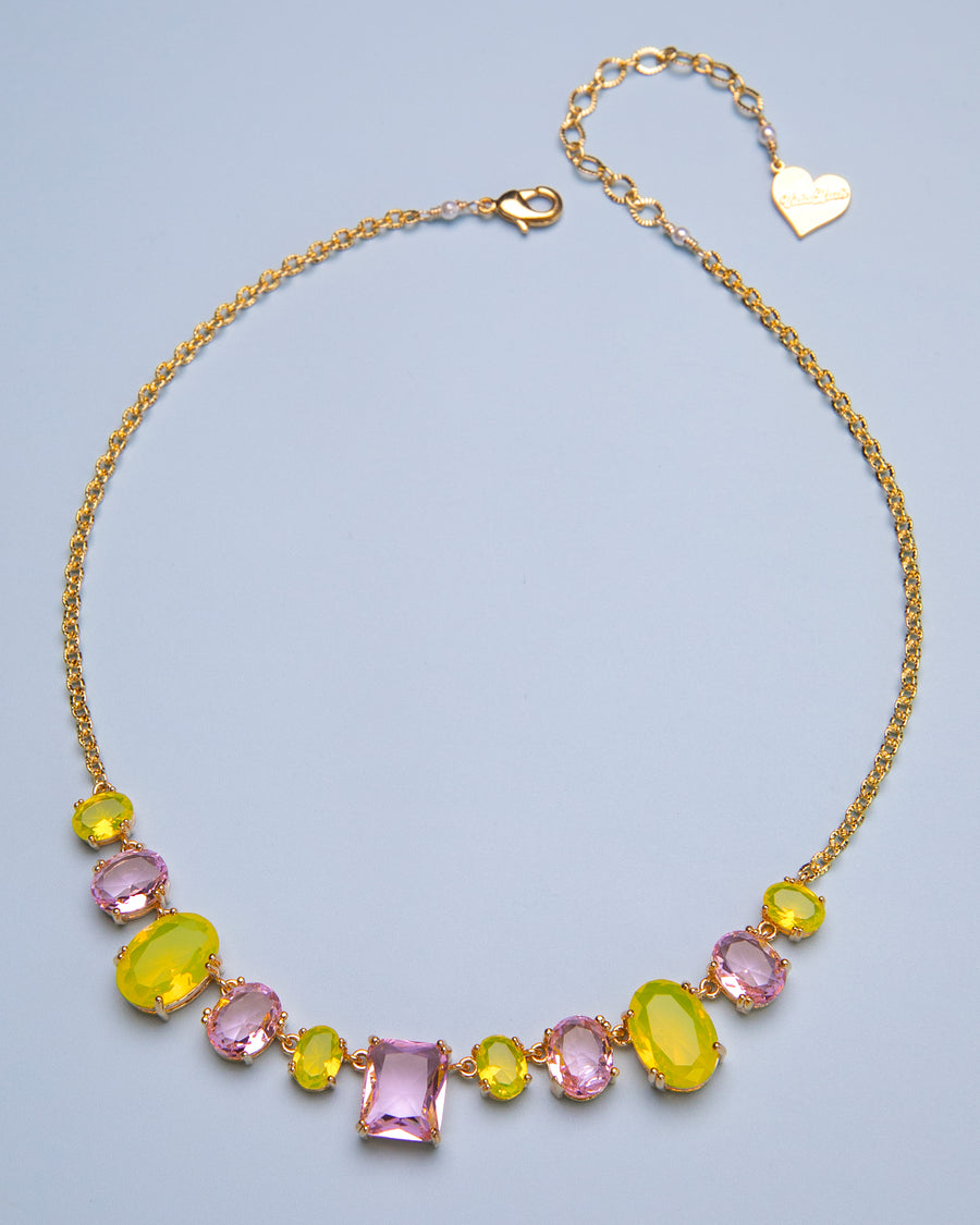 Pink Lemonade Juicy Gem Necklace