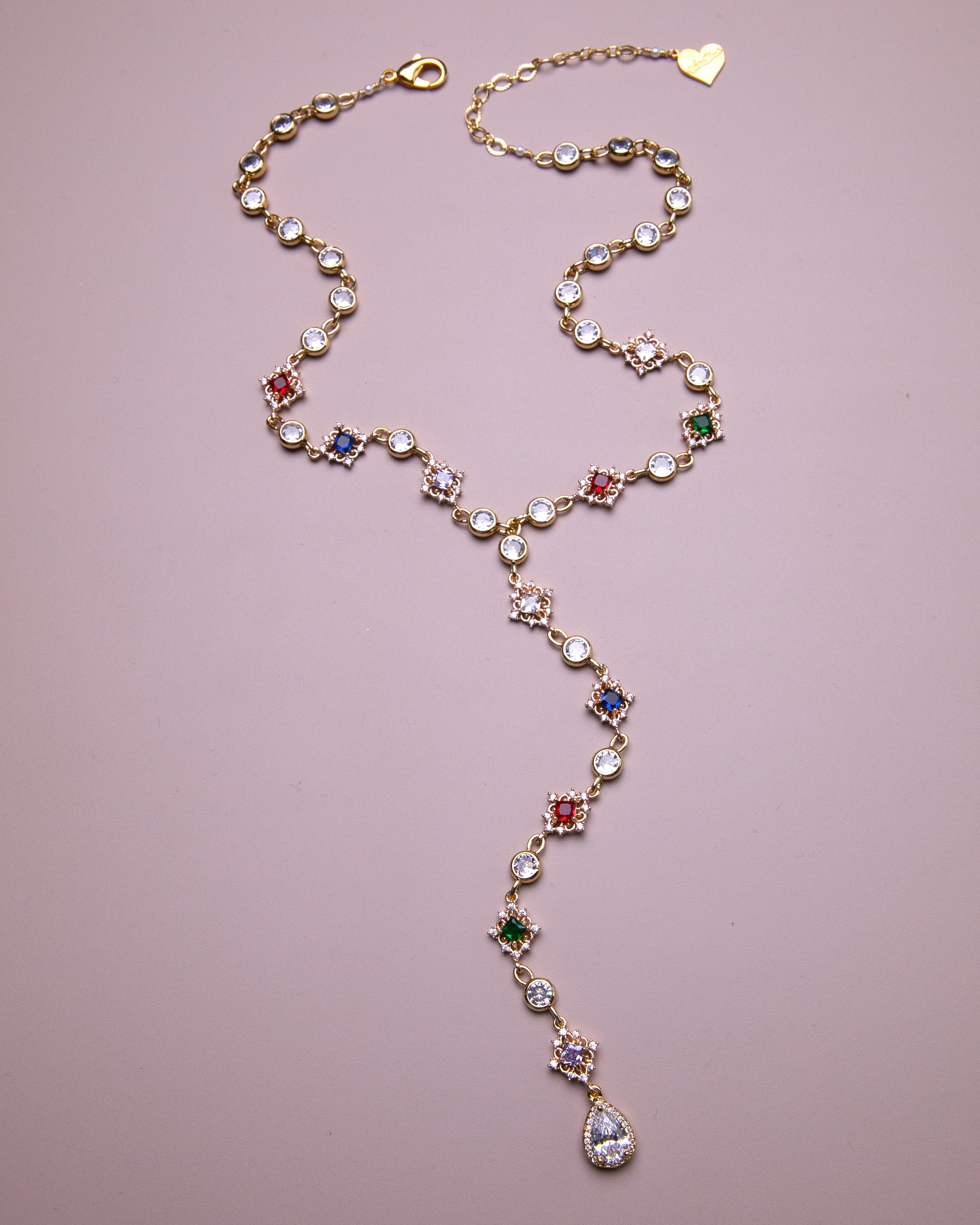 Treasure Island Y Necklace