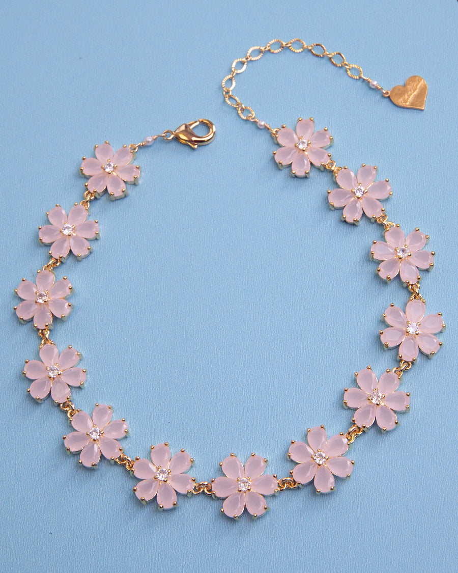 Pink Daisy Choker