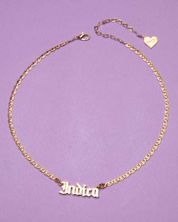 Indica 2.0 Nameplate Necklace