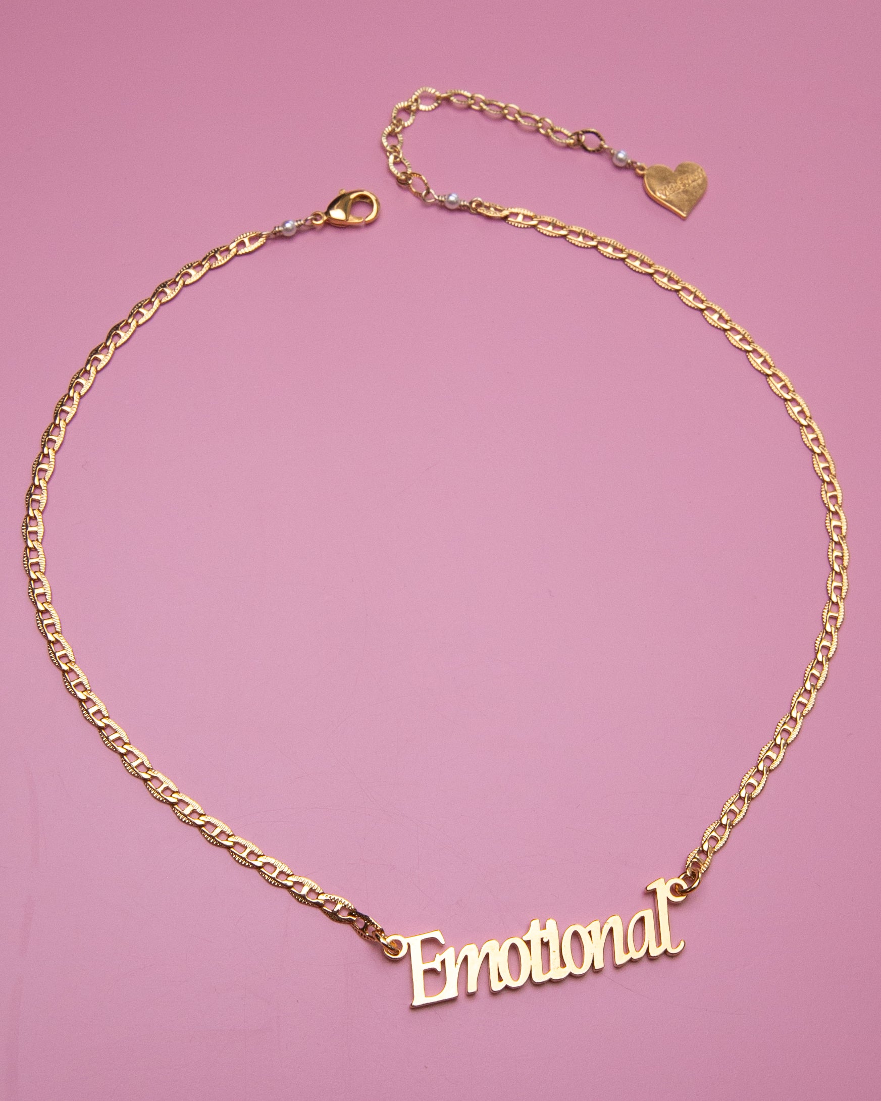 Emotional Nameplate Necklace