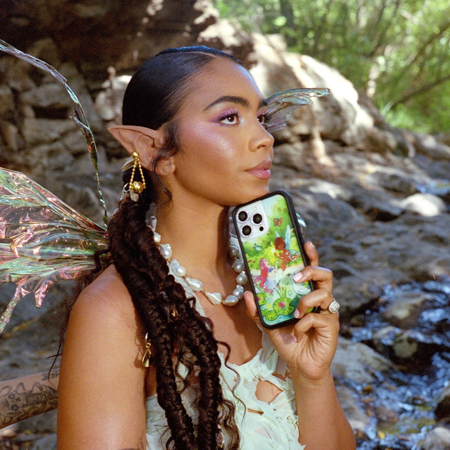 Chain Orbit Earrings