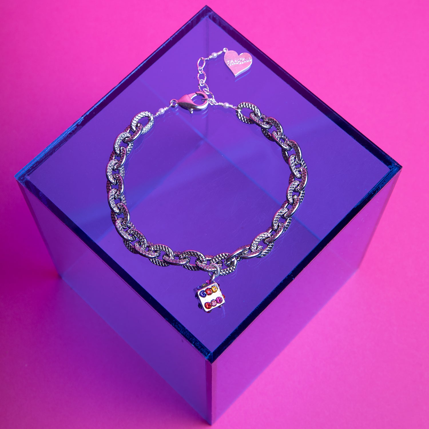 Kaleidoscope Dice Anklet