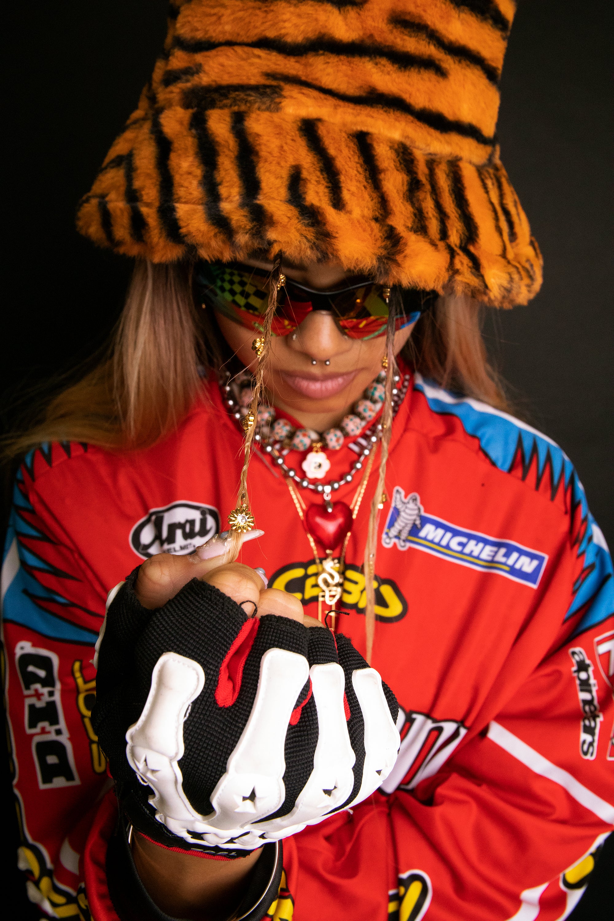 Gold Daisy Braid-Ins