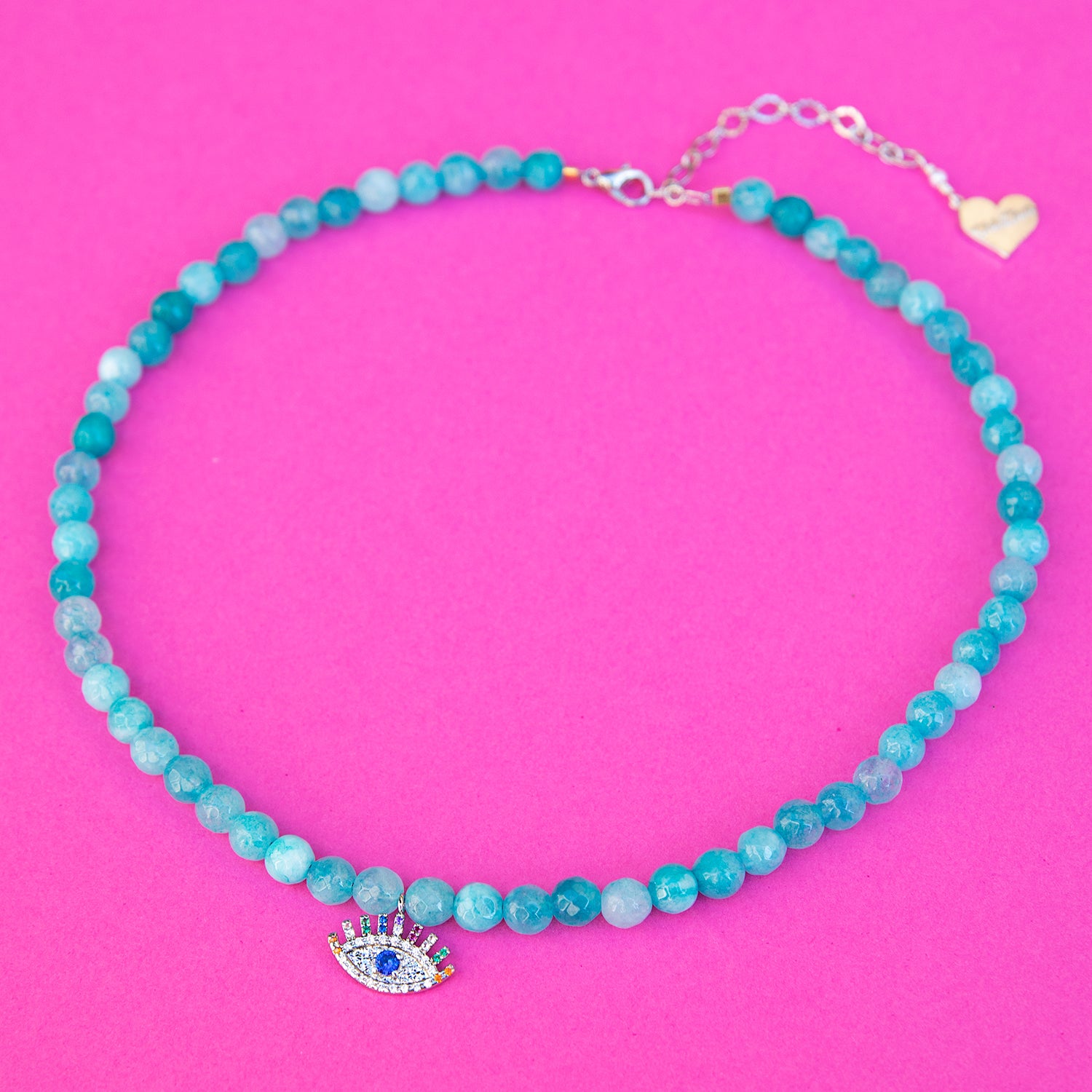 Jade Evil Eye Necklace