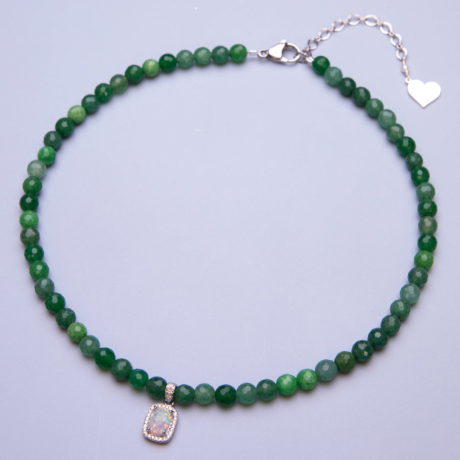 Jade Opal Vixen Necklace