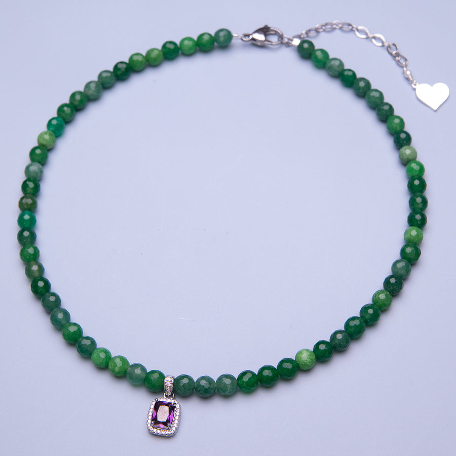 Jade Vixen Necklace