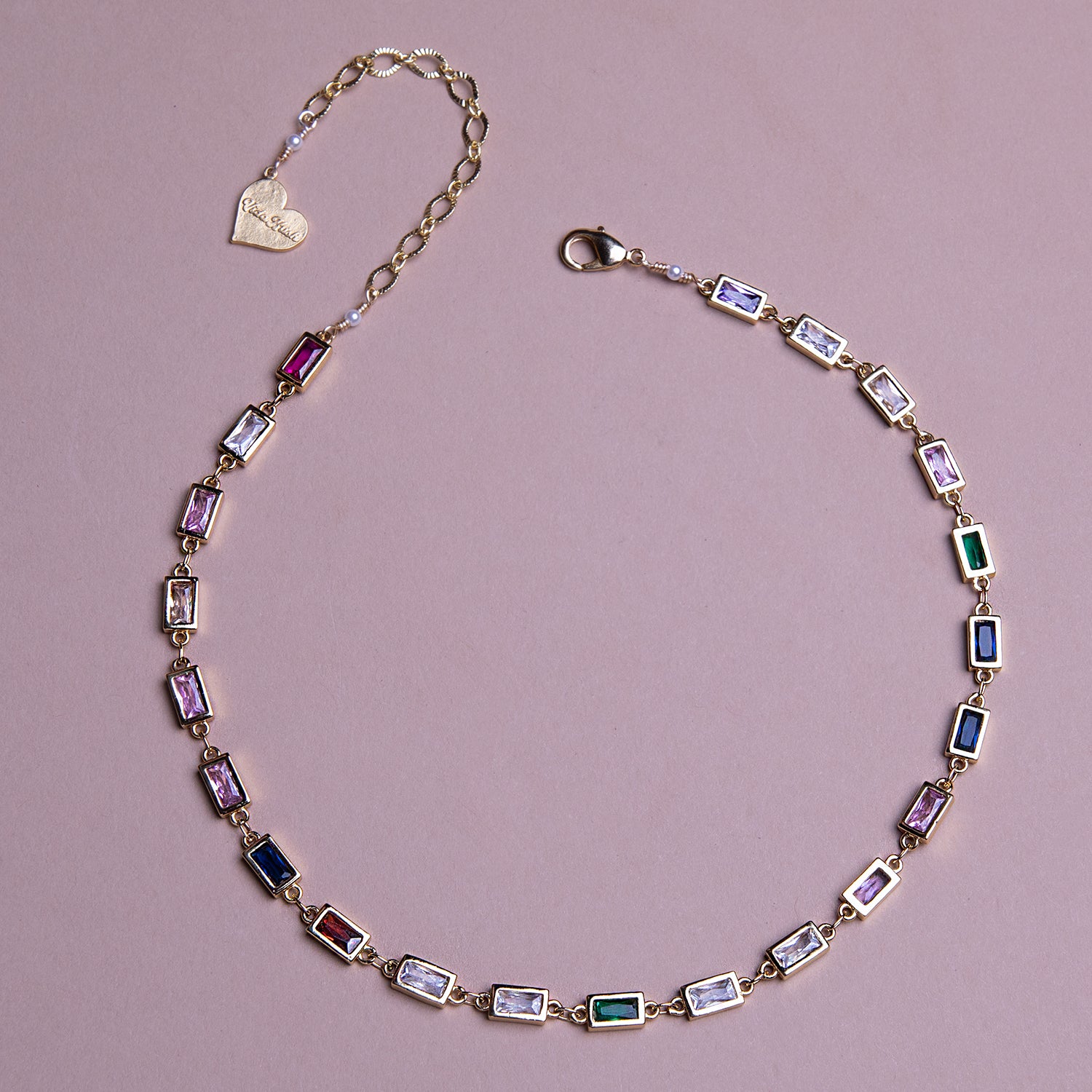 Rainbow Prism Choker