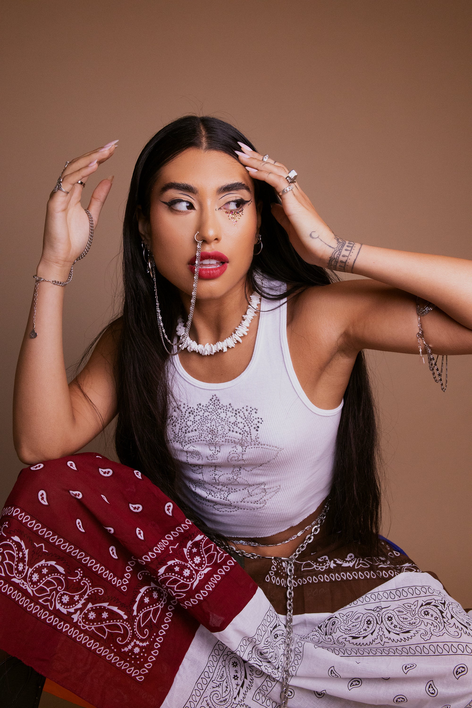 Ice Queen Nose Chain