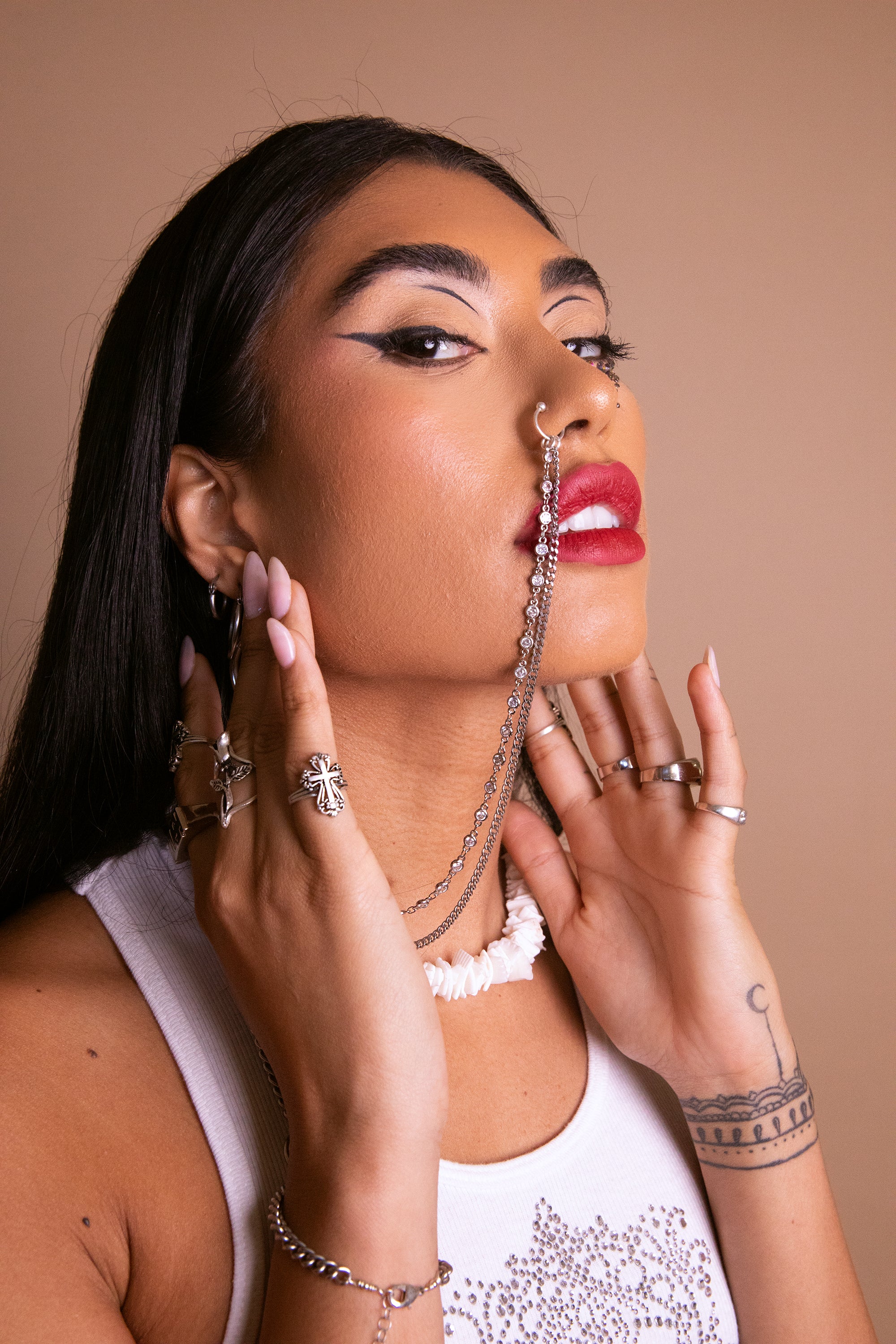 Ice Queen Nose Chain