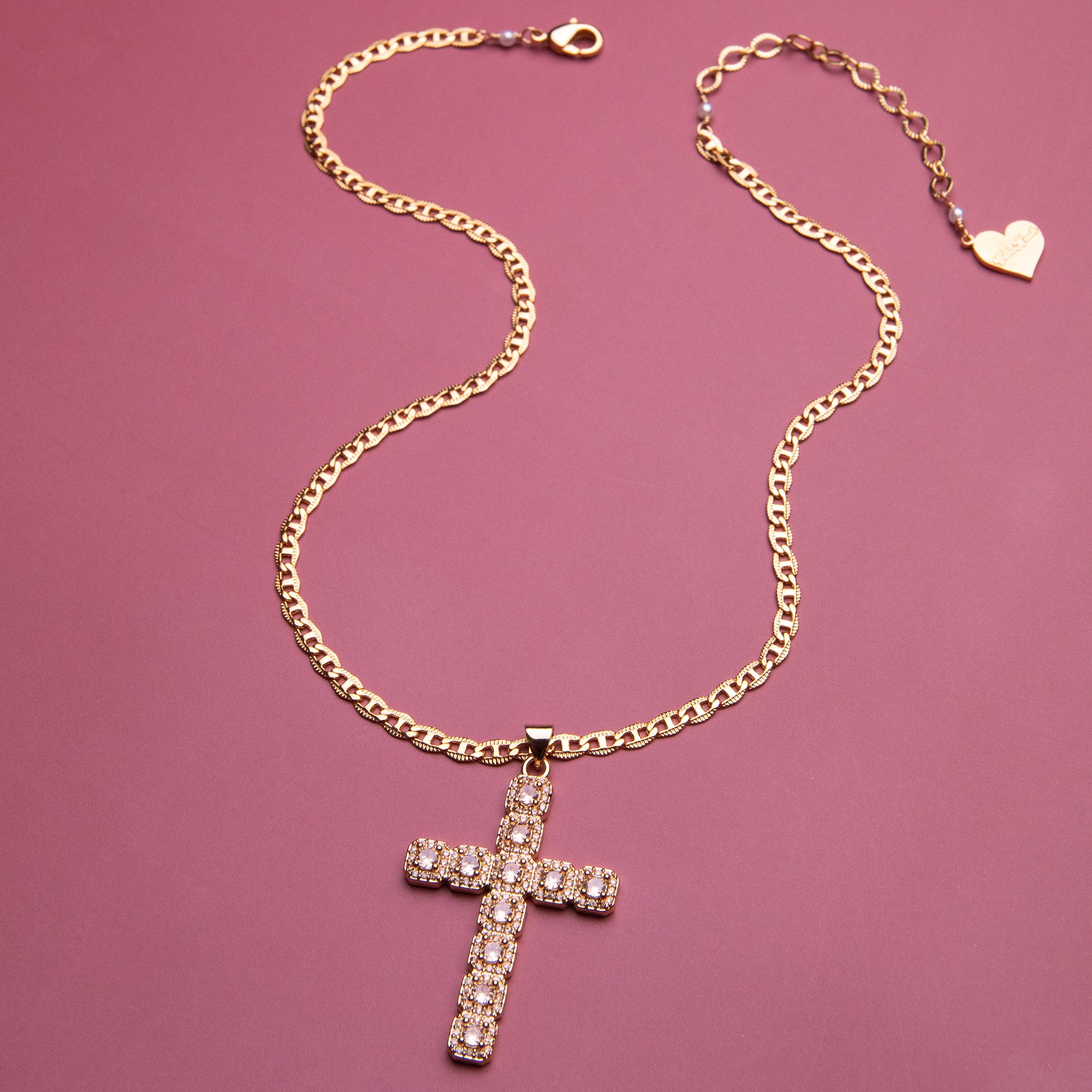 Fantasy Cross Necklace