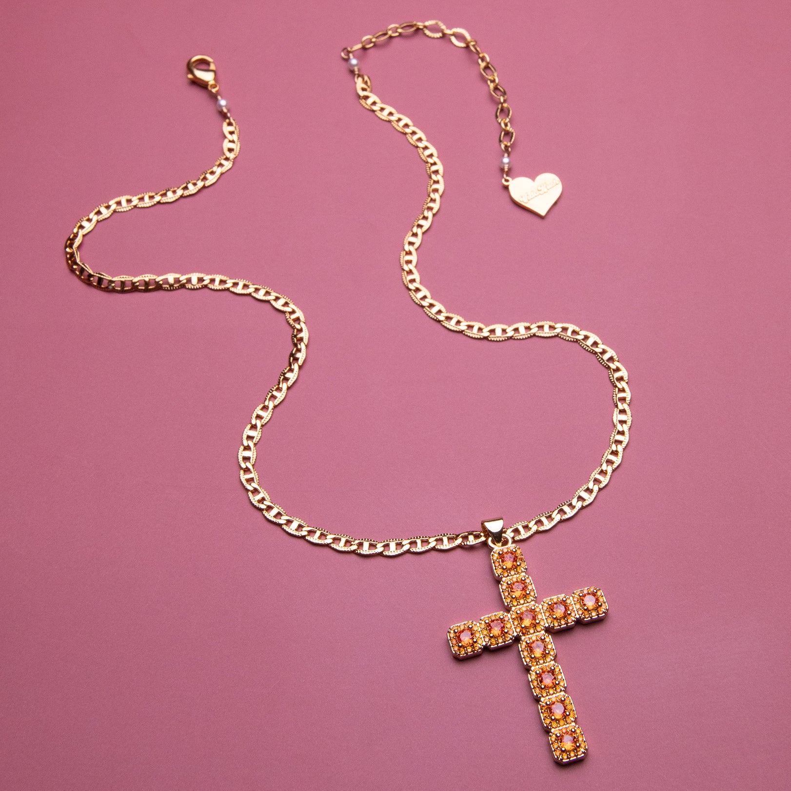 Fantasy Cross Necklace