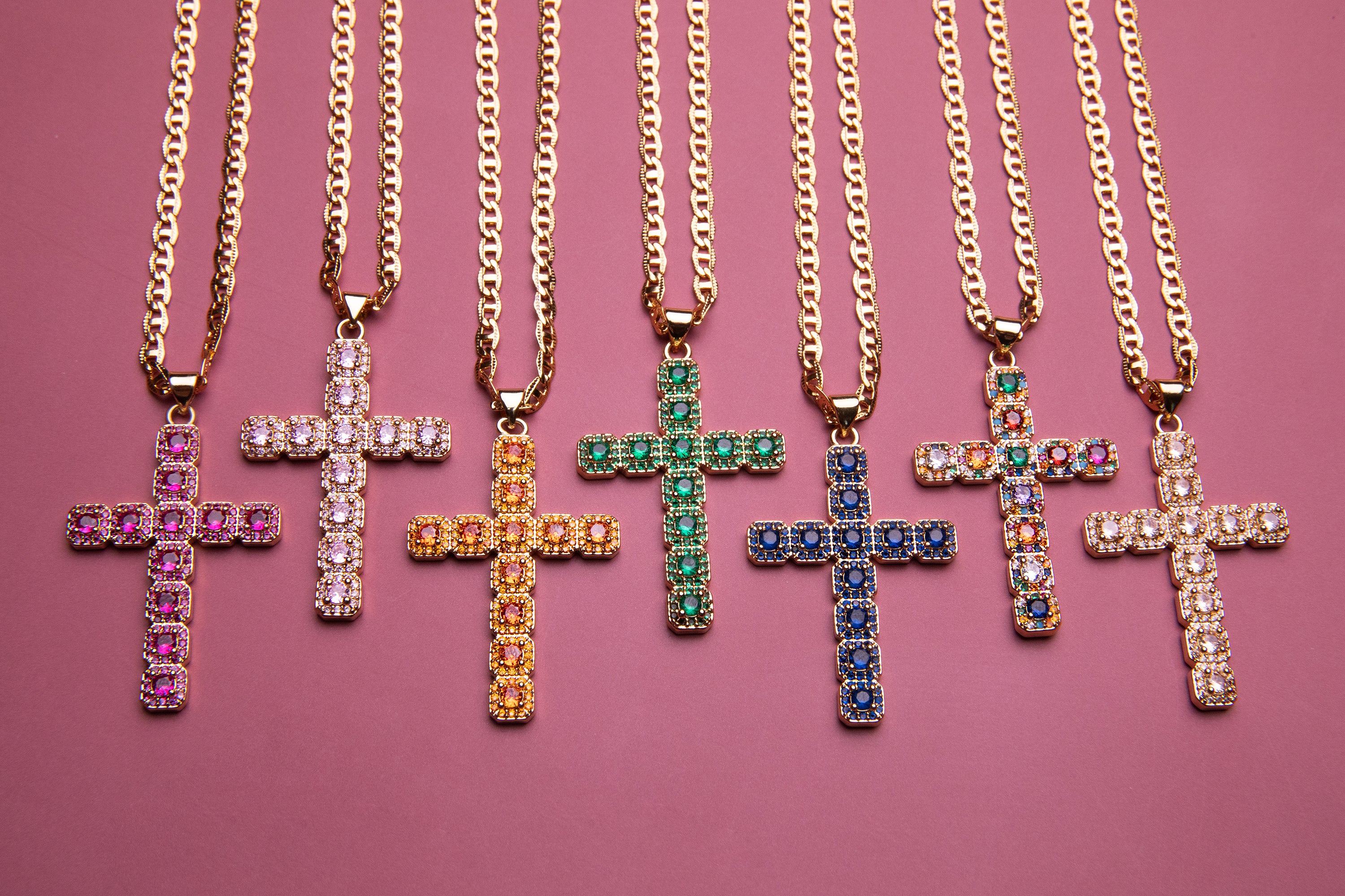 Fantasy Cross Necklace