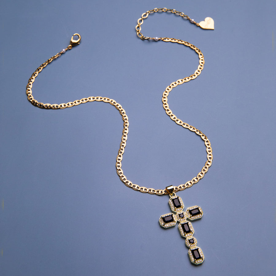 Ornate Cross Necklace