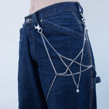 Pentagram Pocket Chain