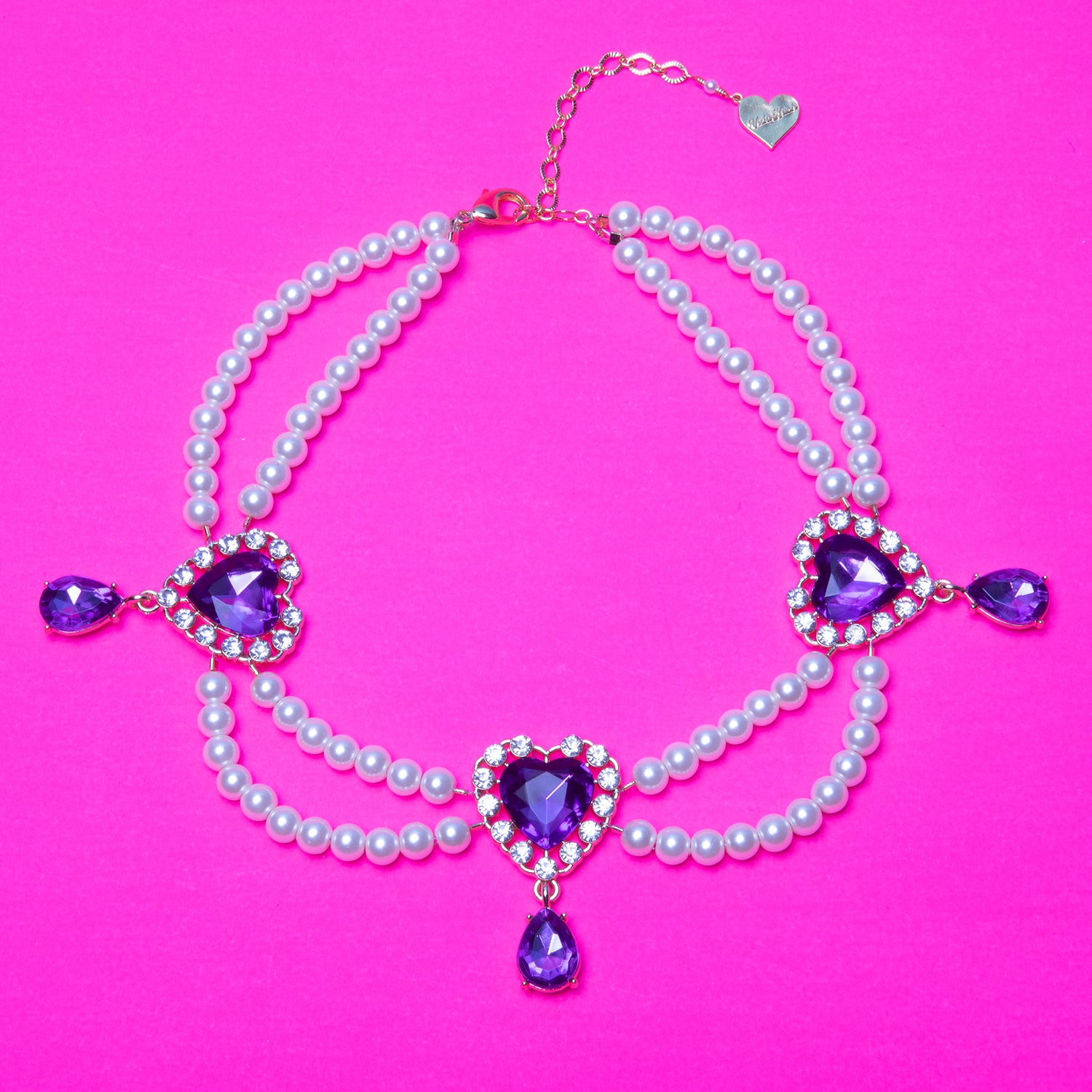 Three of Hearts Choker