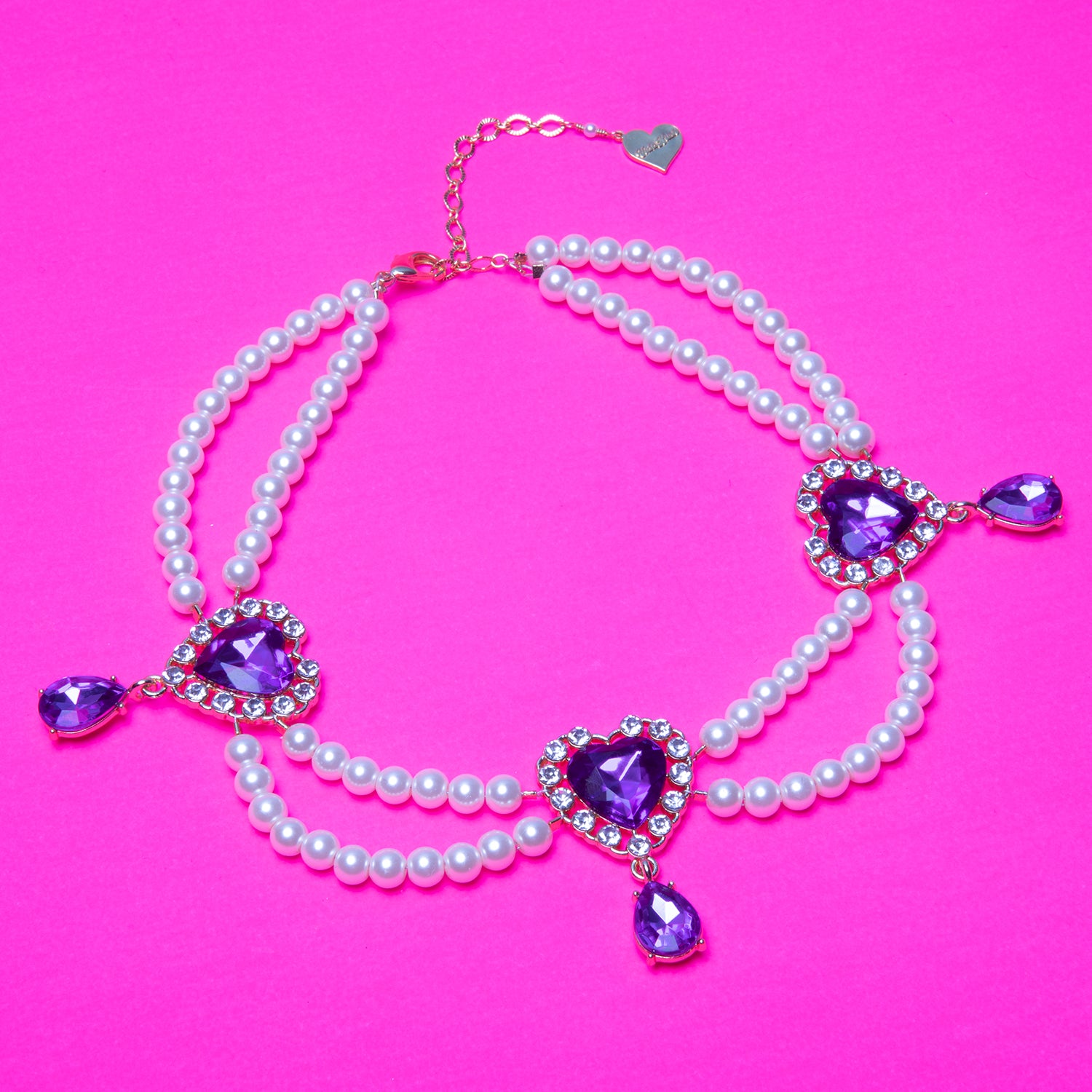 Three of Hearts Choker